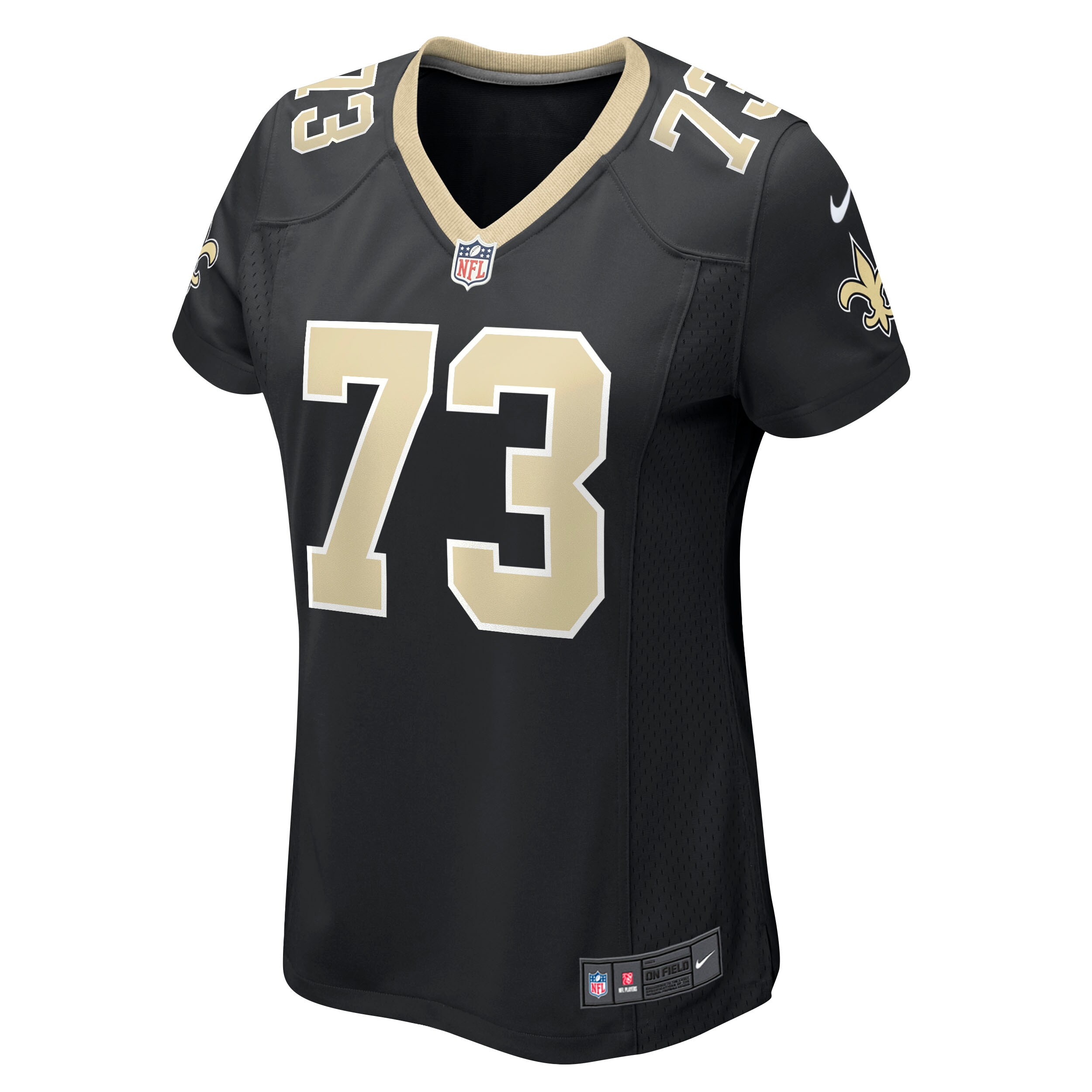 Ethan Greenidge New Orleans Saints Women's Game Jersey - Black