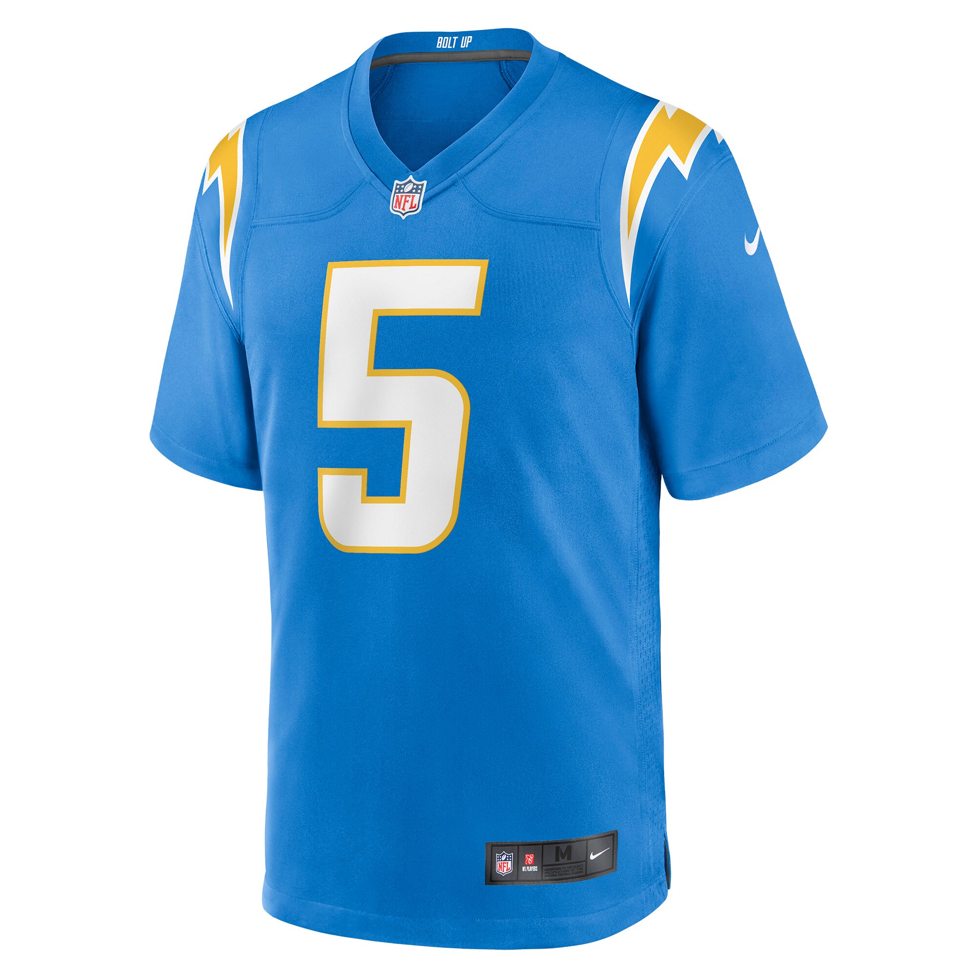 Joshua Palmer Los Angeles ChargersGame Player Jersey - Powder Blue