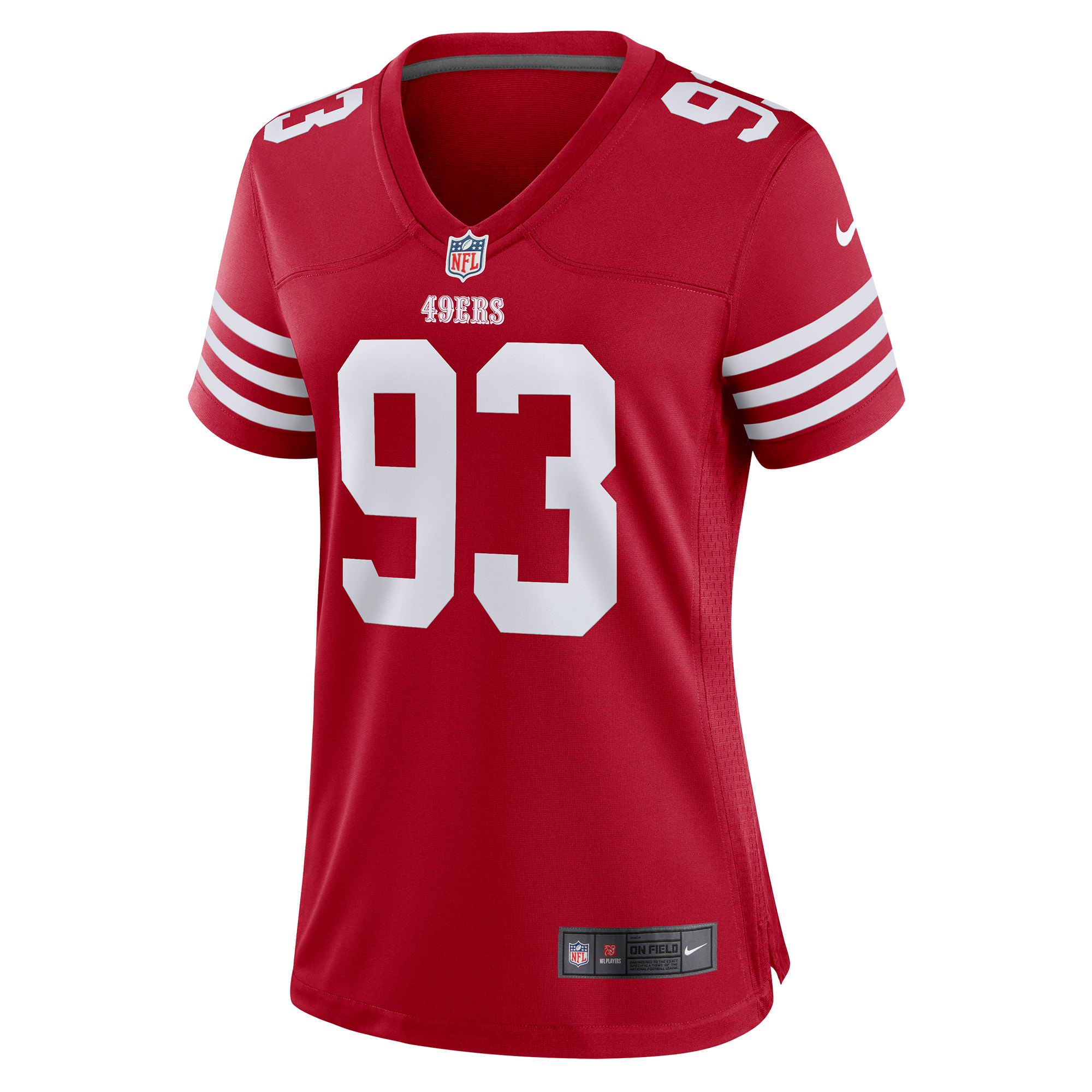 Kalia Davis San Francisco 49ers Women's Game Player Jersey - Scarlet