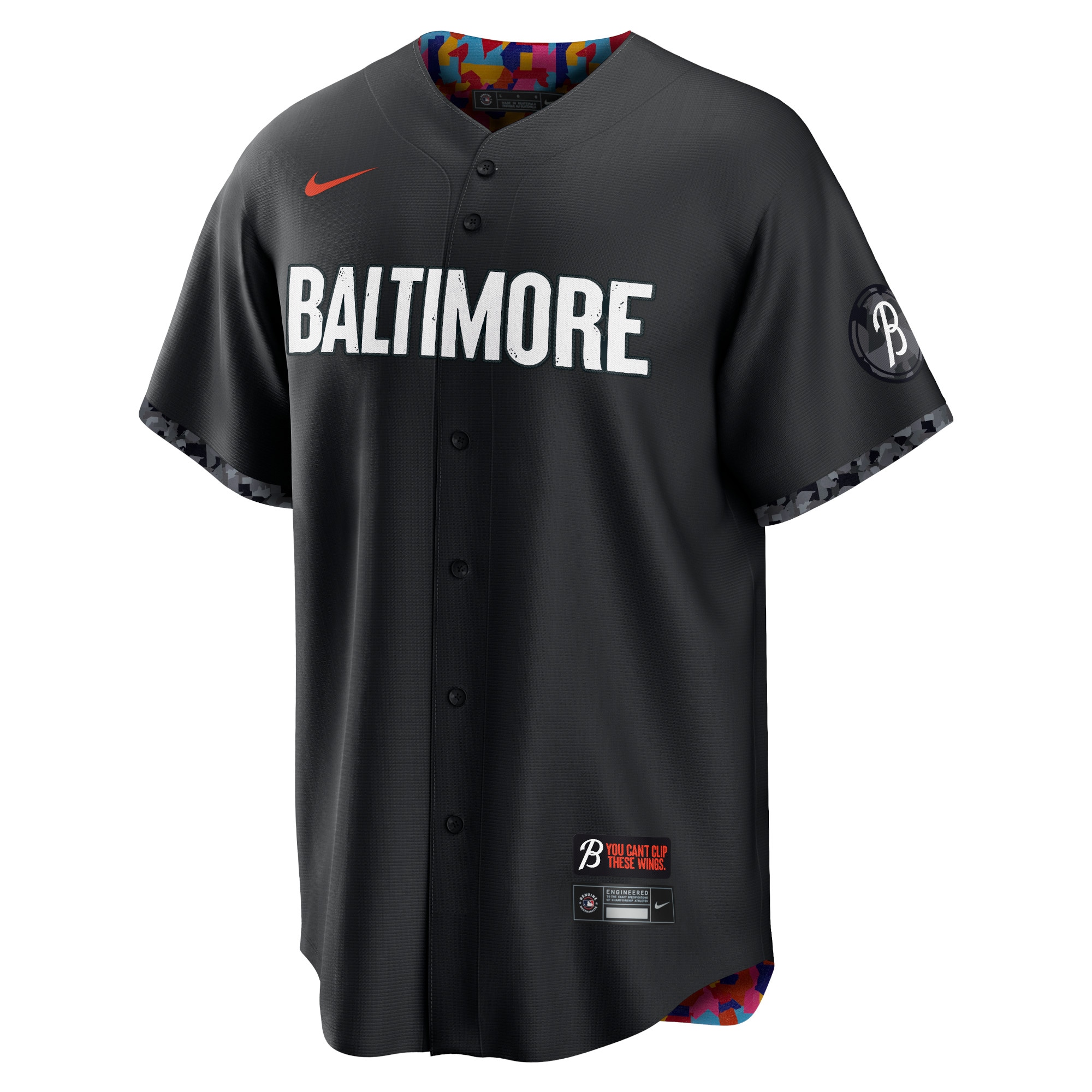 Cedric Mullins Baltimore Orioles2023 City Connect Replica Player Jersey - Black