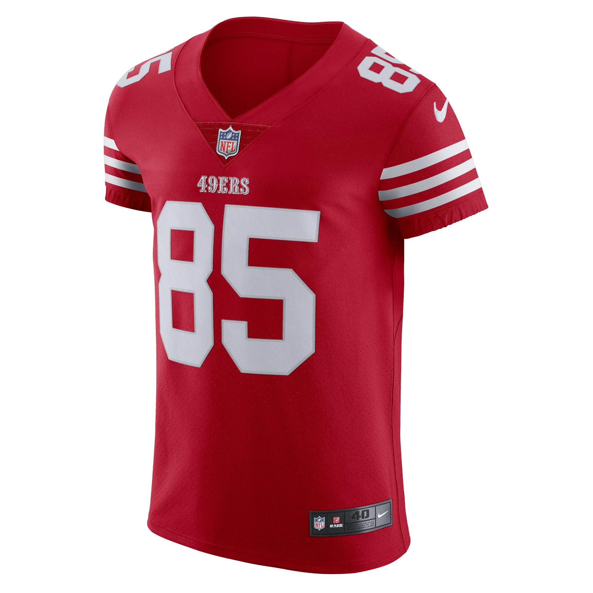 George Kittle San Francisco 49ersVapor Elite Jersey - Scarlet