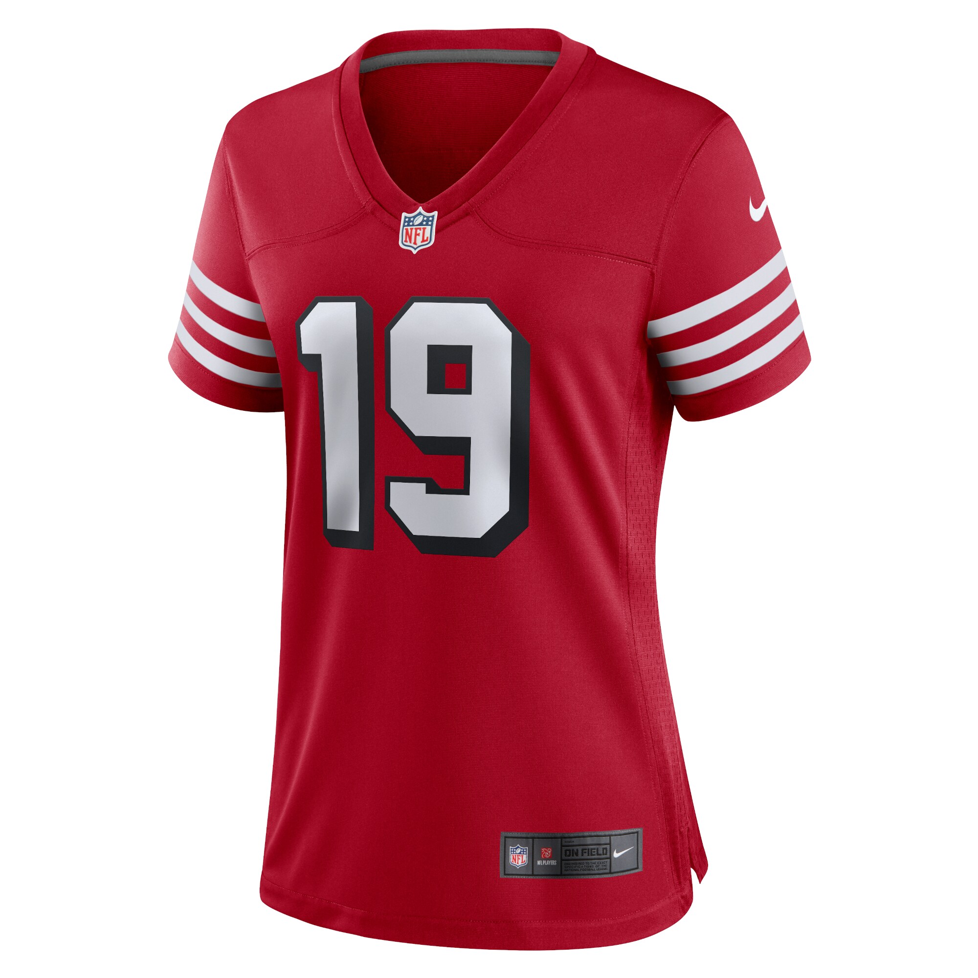 Deebo Samuel San Francisco 49ers Women's Alternate Team Game Jersey - Scarlet