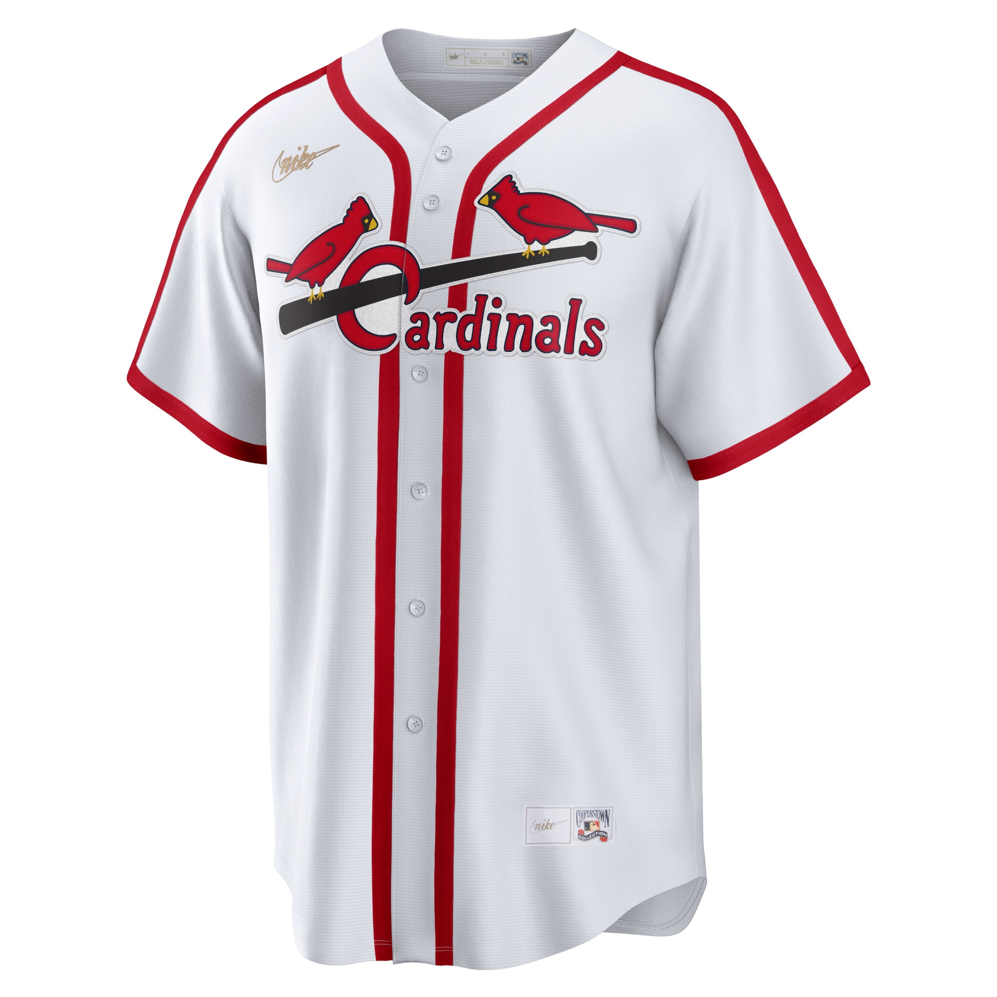 Ozzie Smith St. Louis CardinalsHome Cooperstown Collection Player Jersey - White