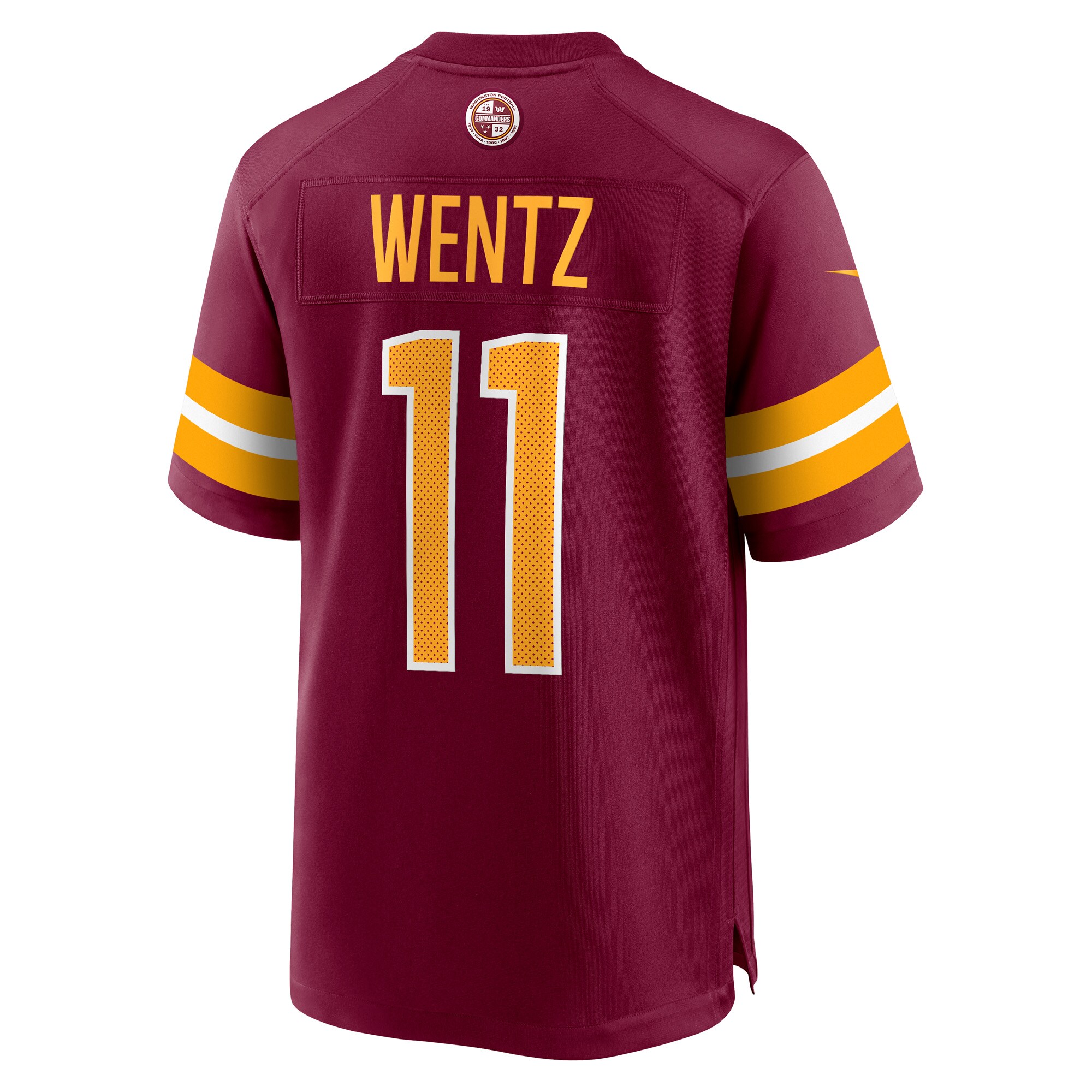 Carson Wentz Washington CommandersGame Jersey - Burgundy