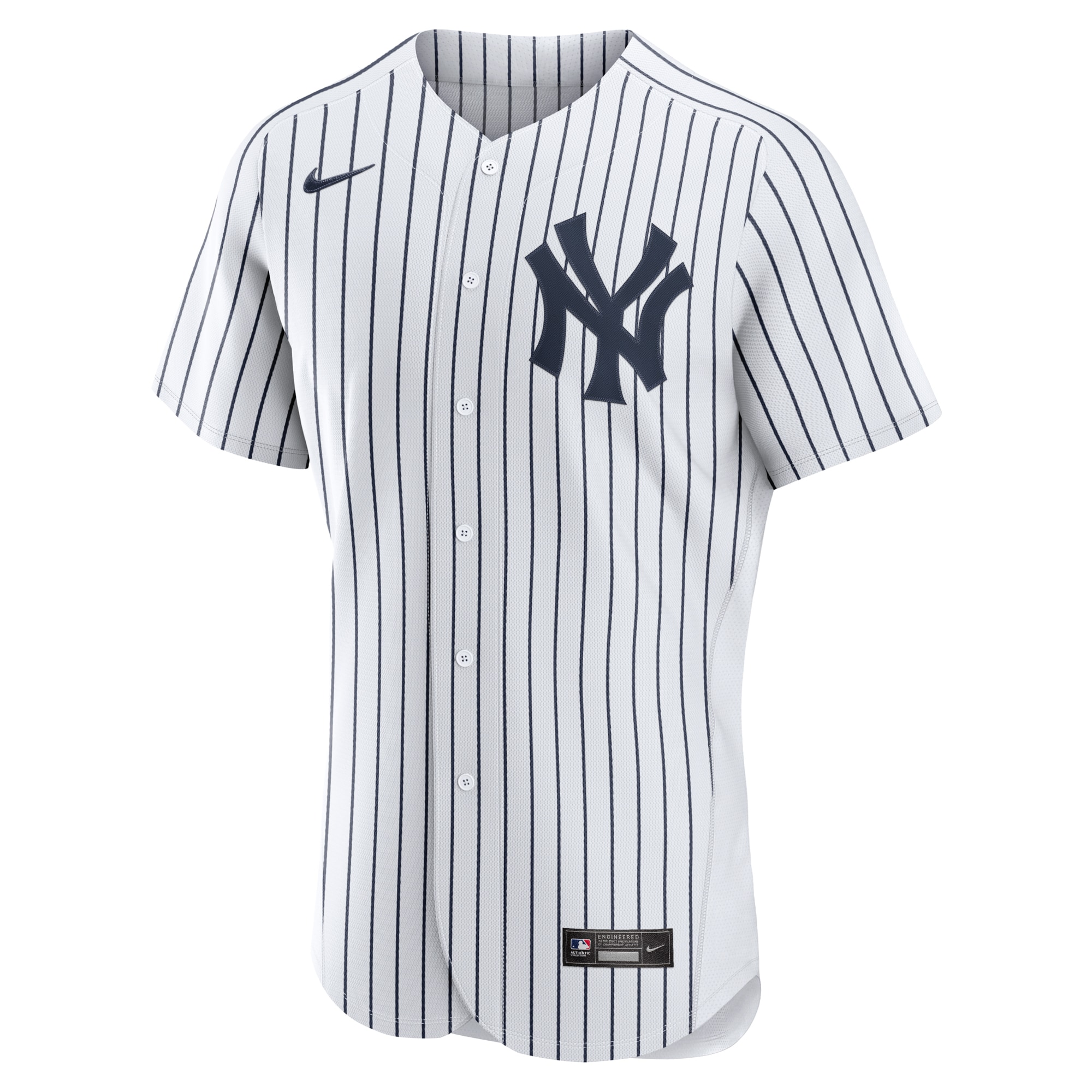 New York YankeesHome Authentic Custom Jersey - White