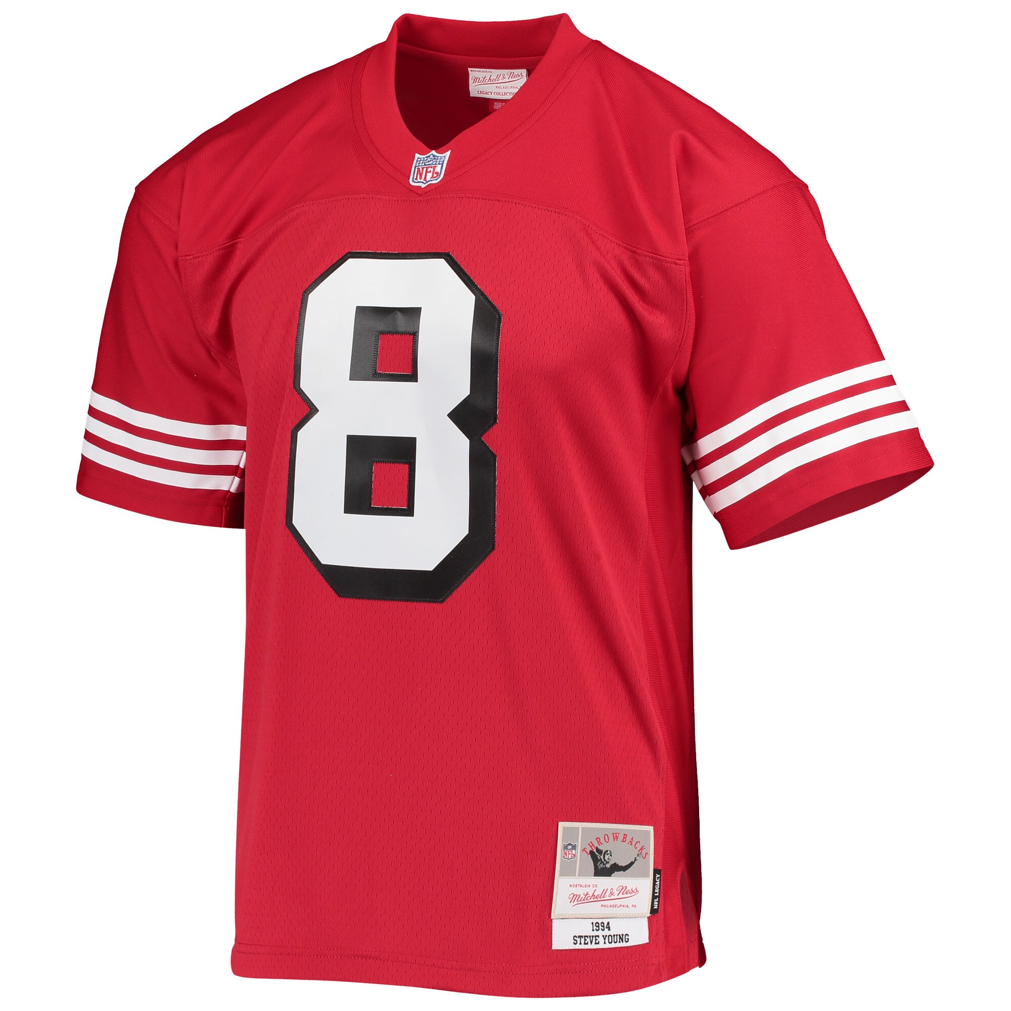 Steve Young San Francisco 49ers Mitchell & Ness 1994 Legacy Replica Jersey - Scarlet