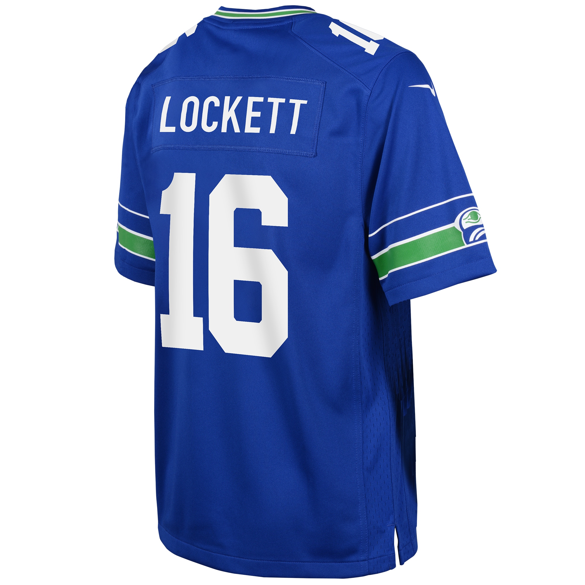 Tyler Lockett Seattle SeahawksYouth Throwback Player Game Jersey - Royal