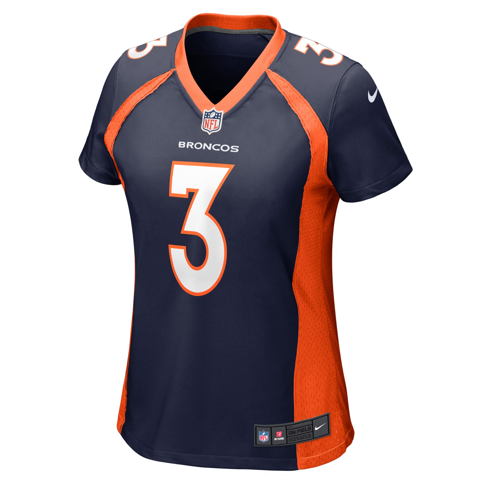 Russell Wilson Denver Broncos Women's Alternate Game Jersey - Navy