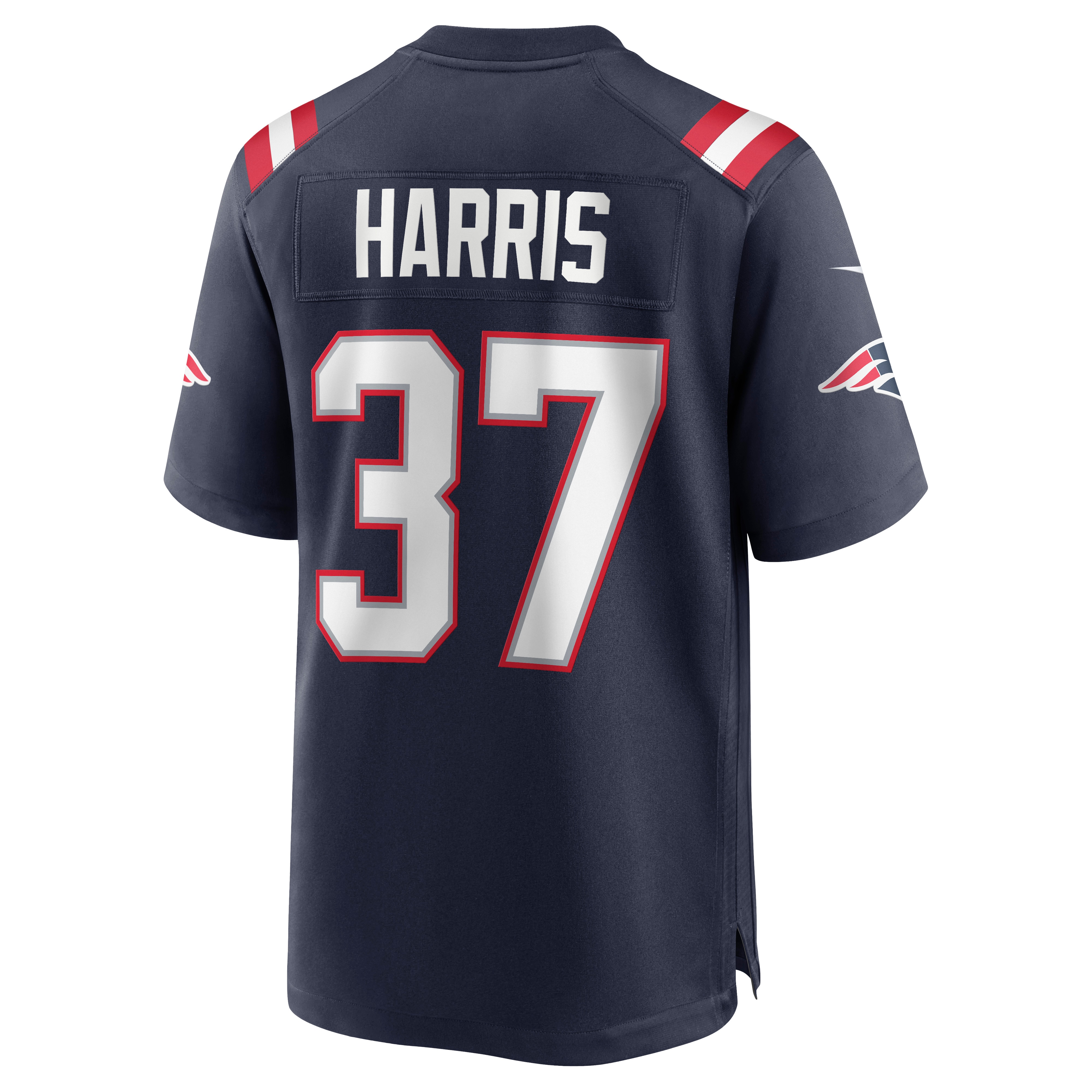 Damien Harris New England PatriotsGame Jersey - Navy
