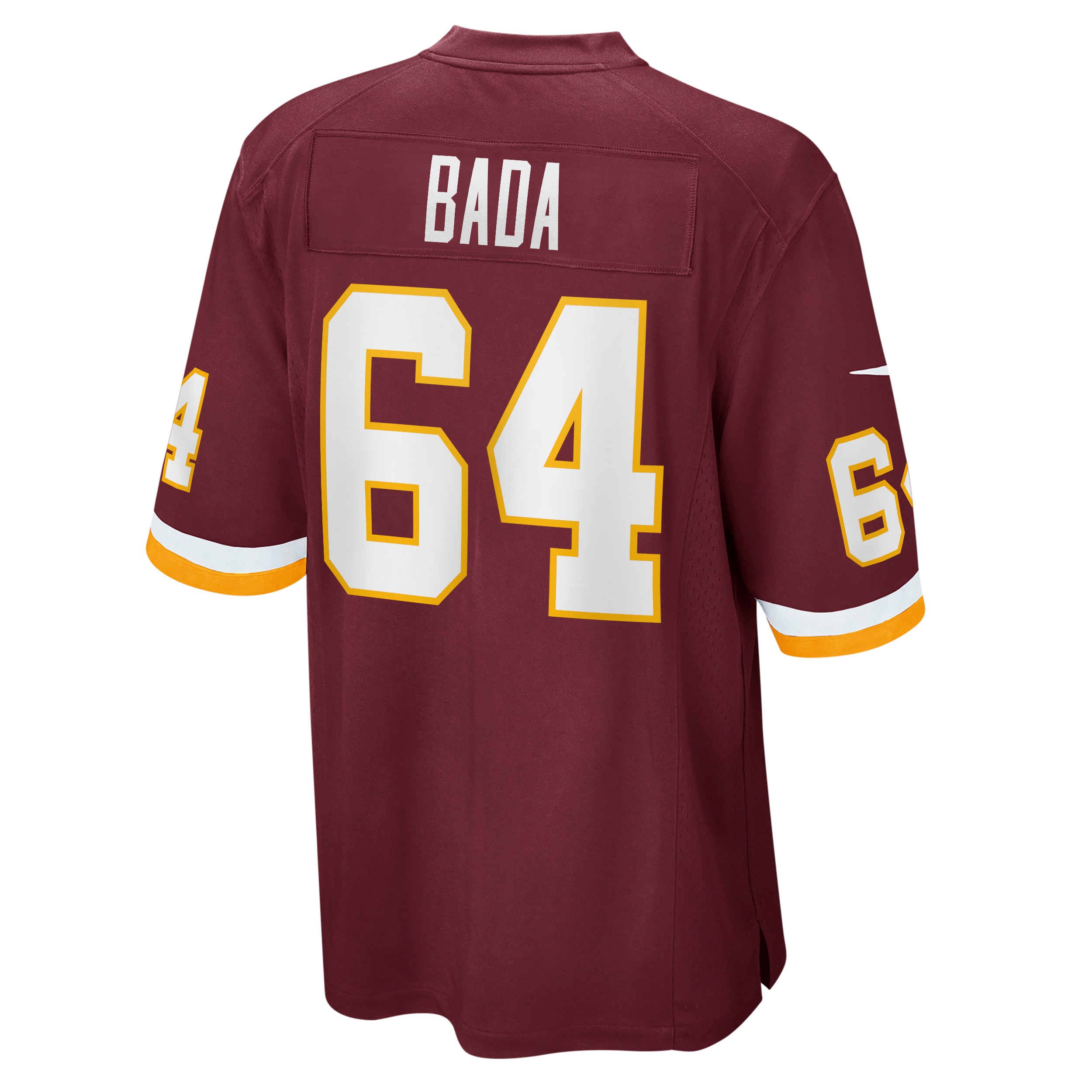 David Bada Washington Football TeamGame Player Jersey - Burgundy