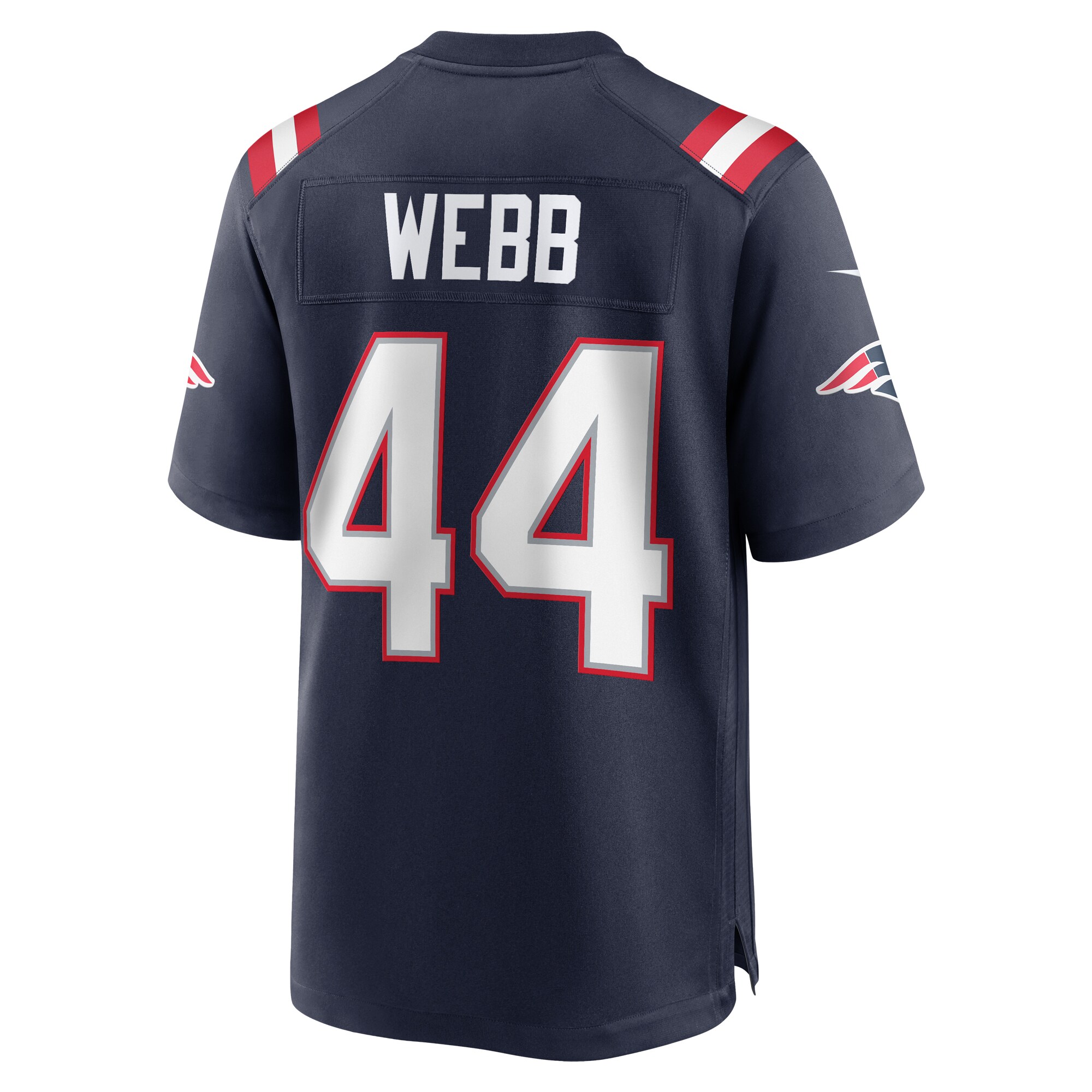 Raleigh Webb New England PatriotsHome Game Player Jersey - Navy