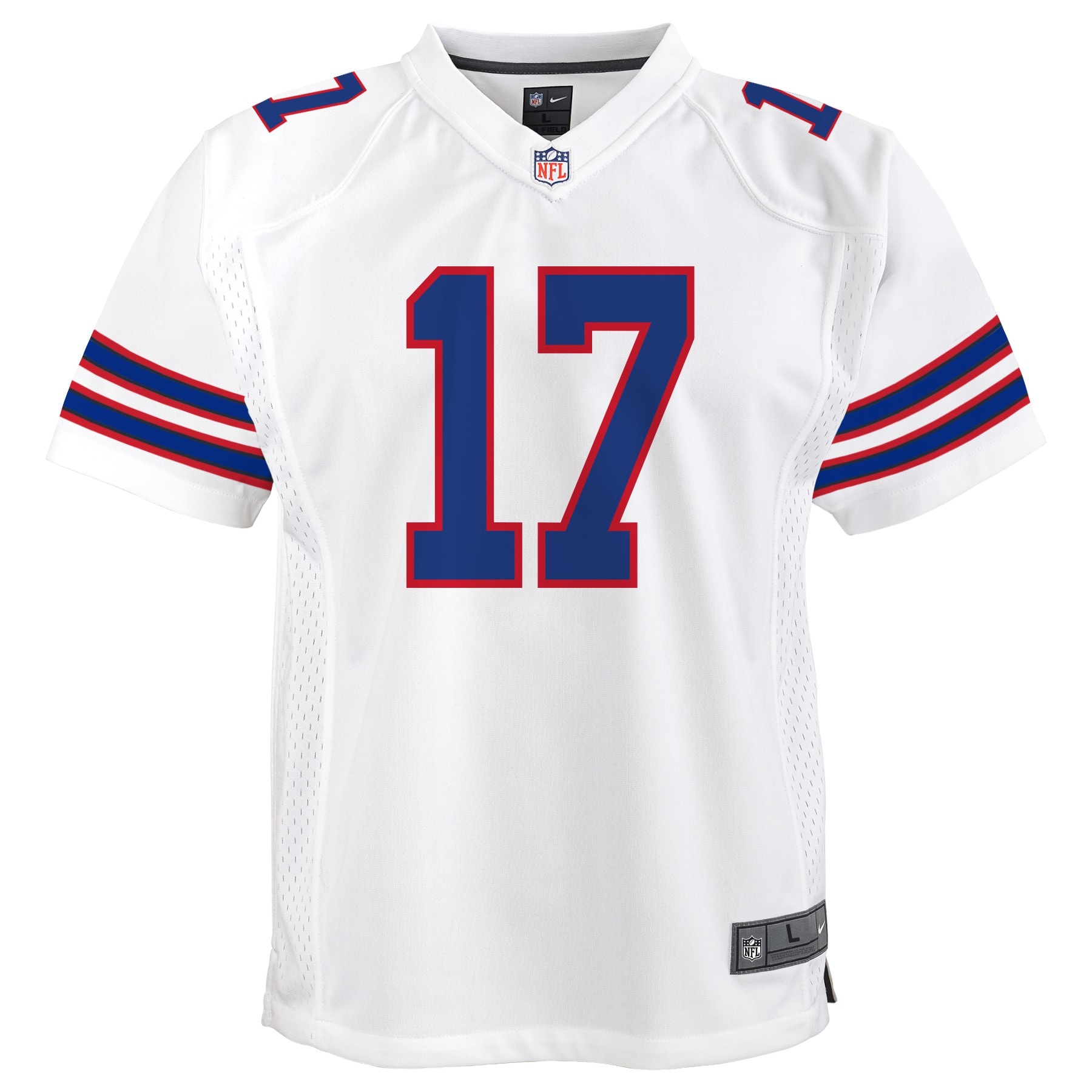 Josh Allen Buffalo BillsYouth Game Player Jersey - White