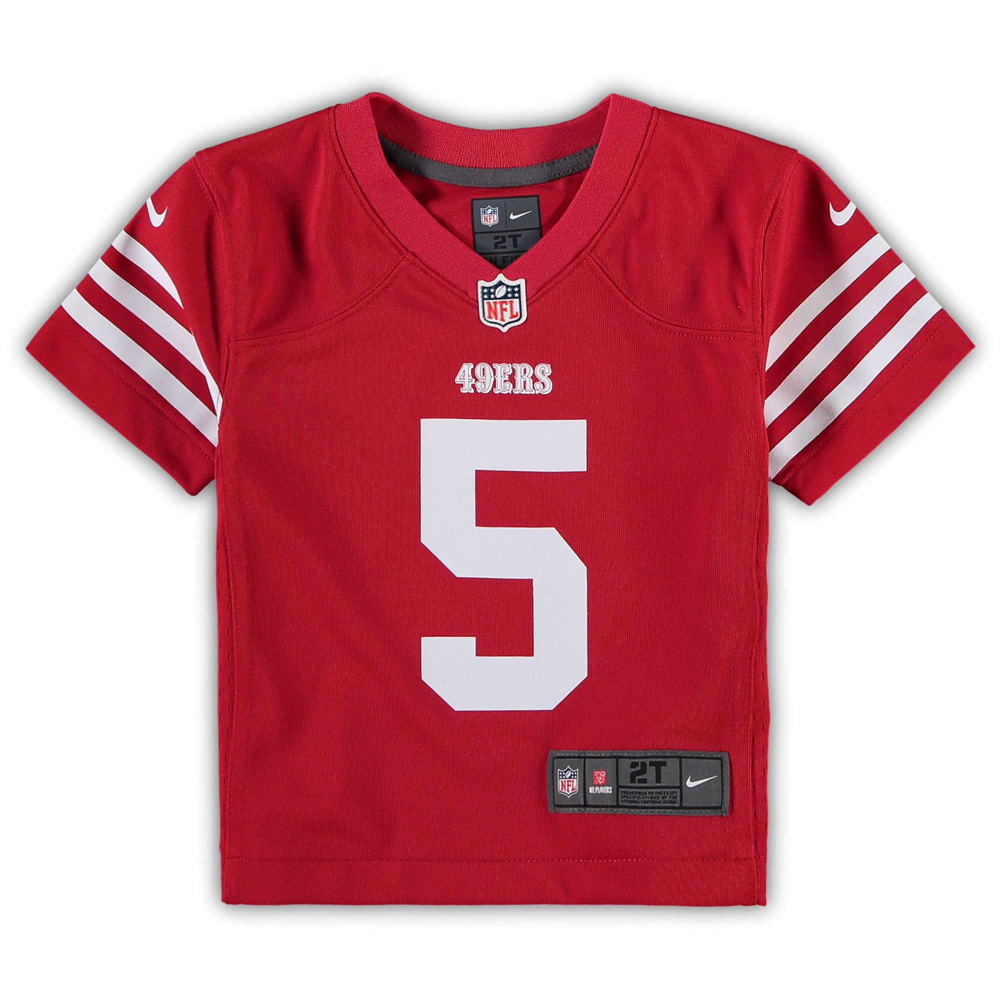 Trey Lance San Francisco 49ersToddler Game Jersey - Scarlet
