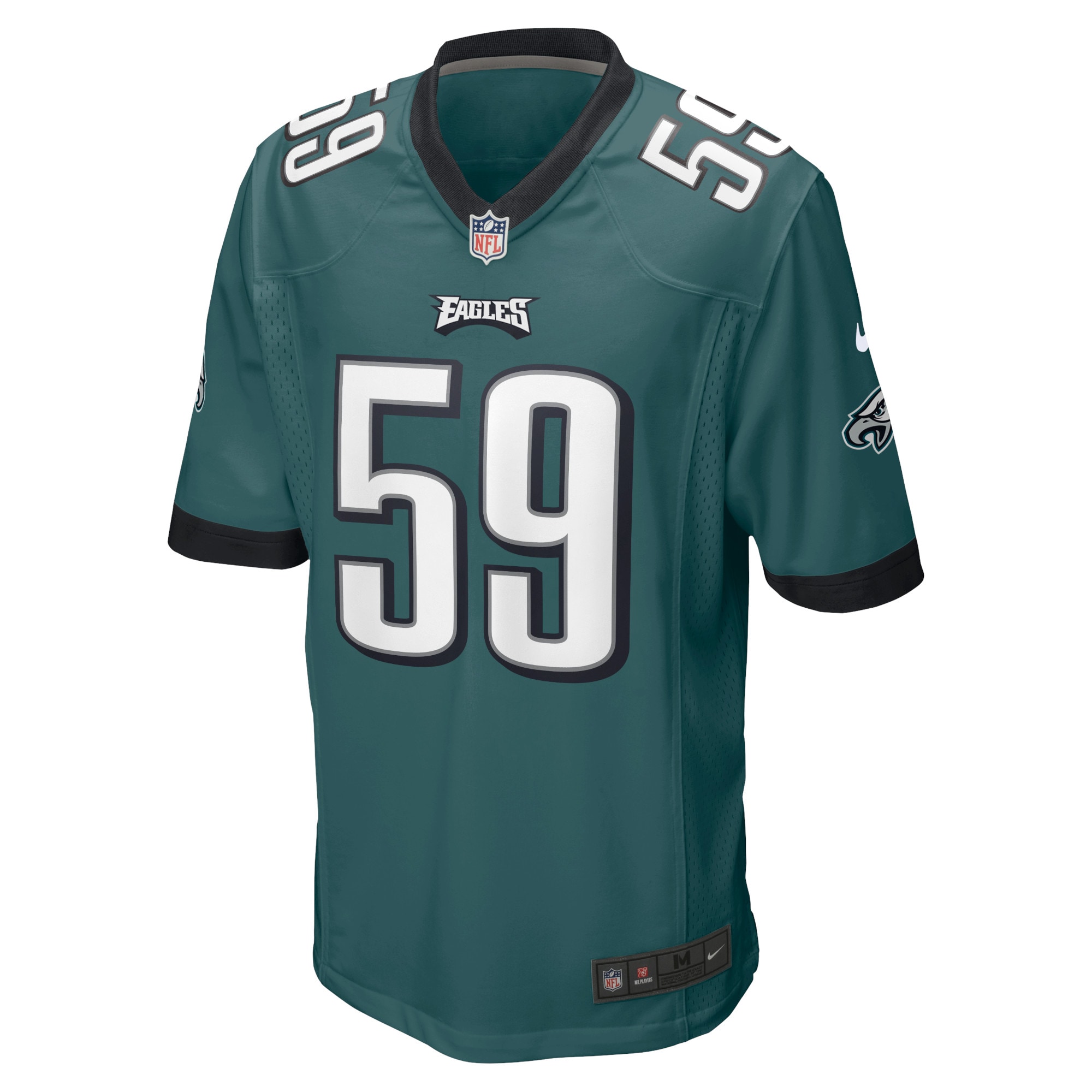 Janarius Robinson Philadelphia EaglesHome Game Player Jersey - Midnight Green