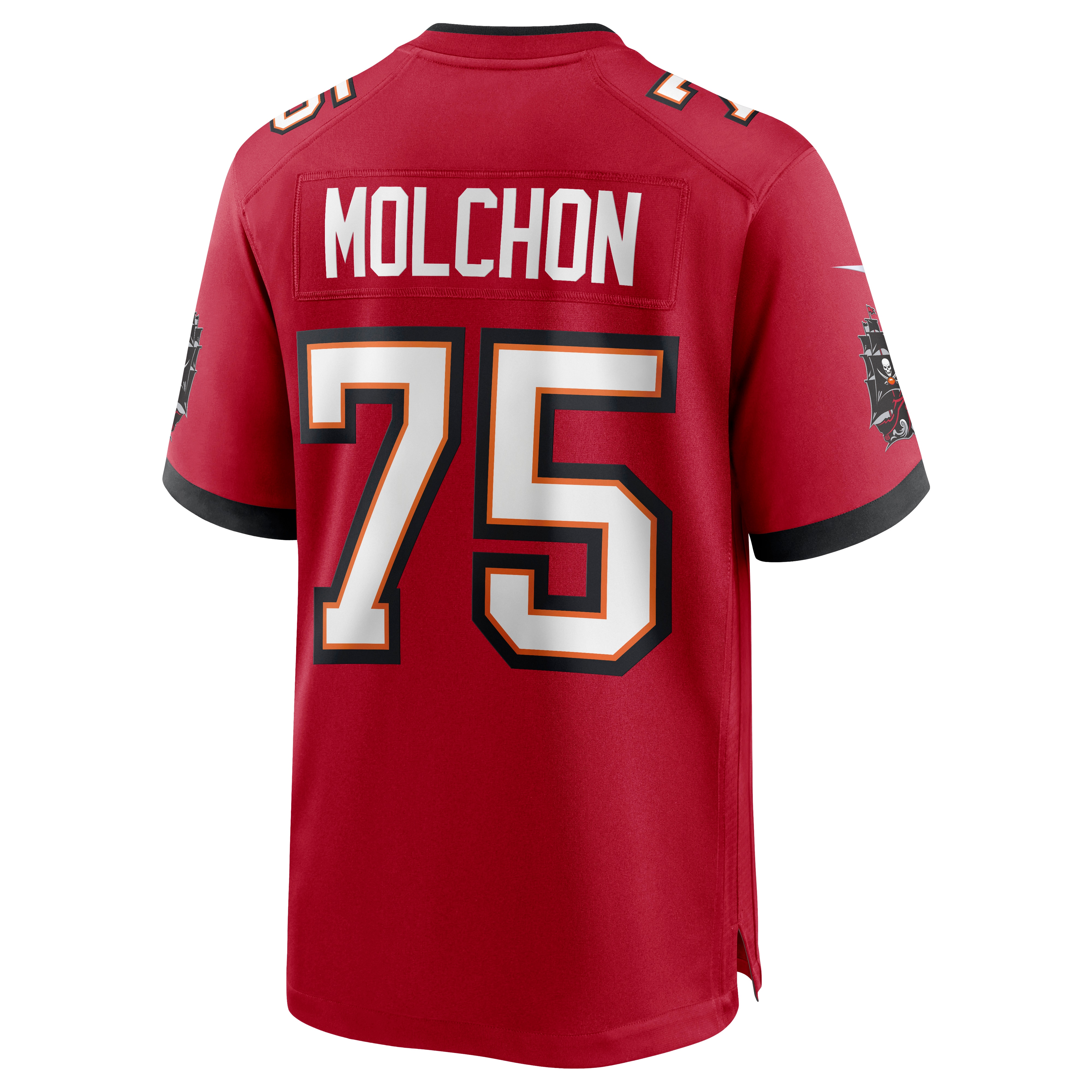 John Molchon Tampa Bay BuccaneersGame Jersey - Red