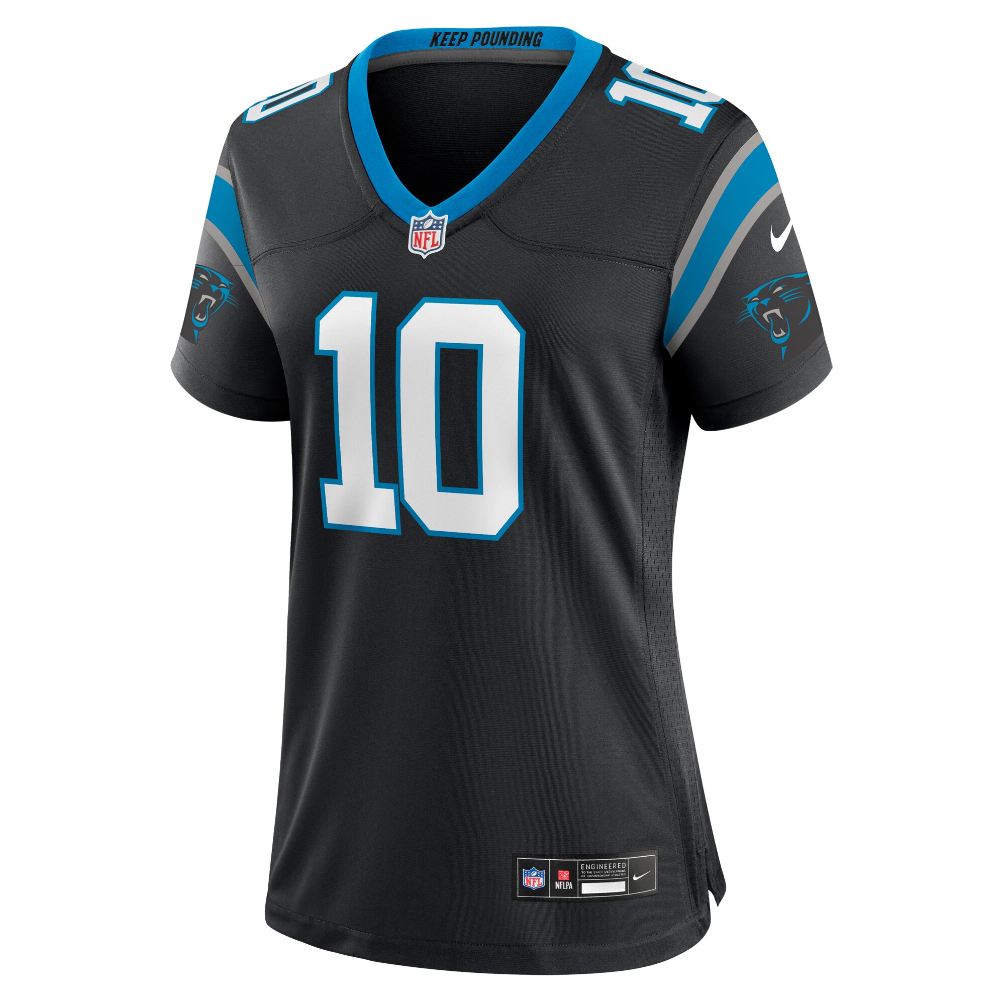 Johnny Hekker Carolina Panthers Women's Team Game Jersey - Black