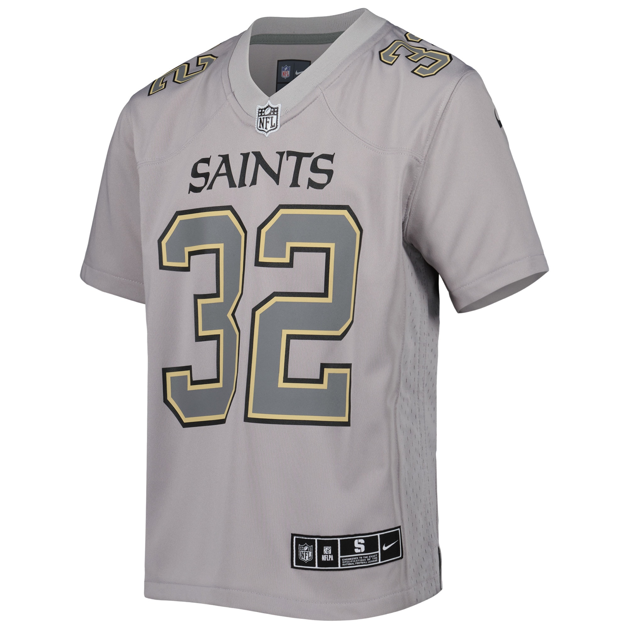 Tyrann Mathieu New Orleans SaintsYouth Atmosphere Game Jersey - Gray