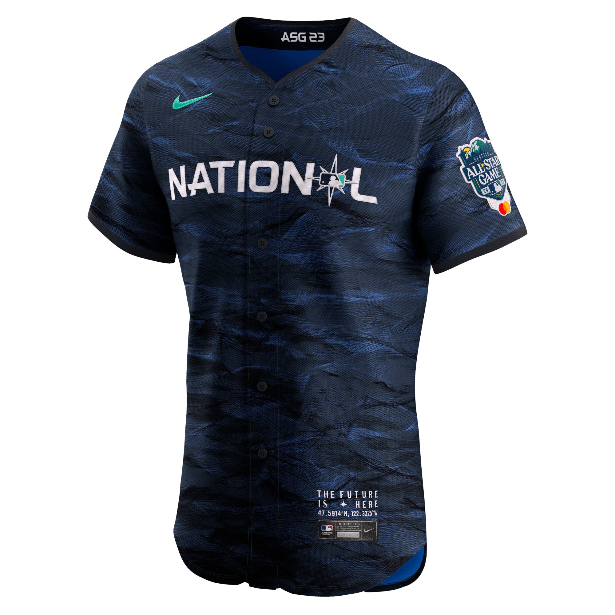 National League2023 MLB All-Star Game Vapor Premier Elite Jersey - Royal