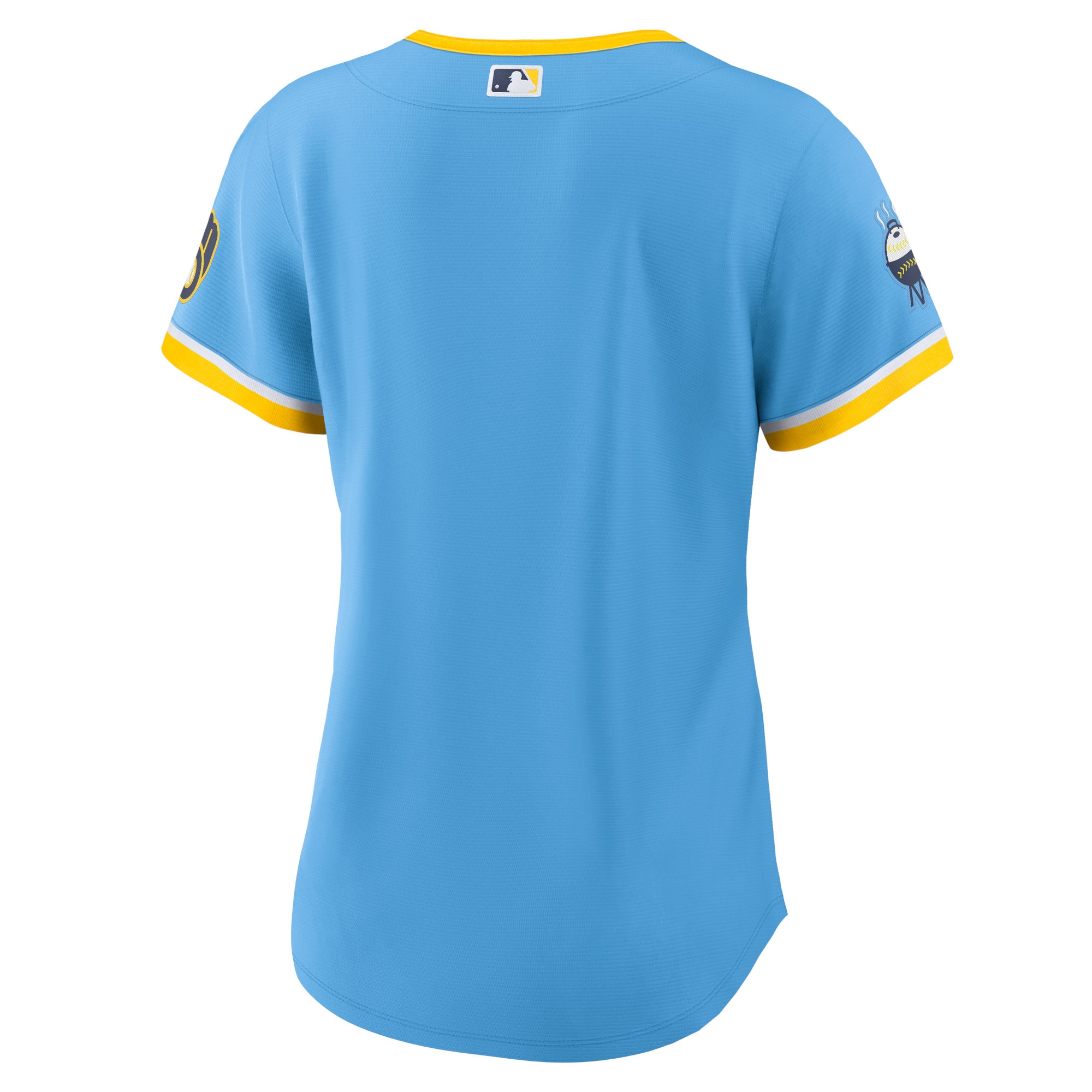 Milwaukee Brewers Women's 2022 City Connect Replica Team Jersey - Powder Blue