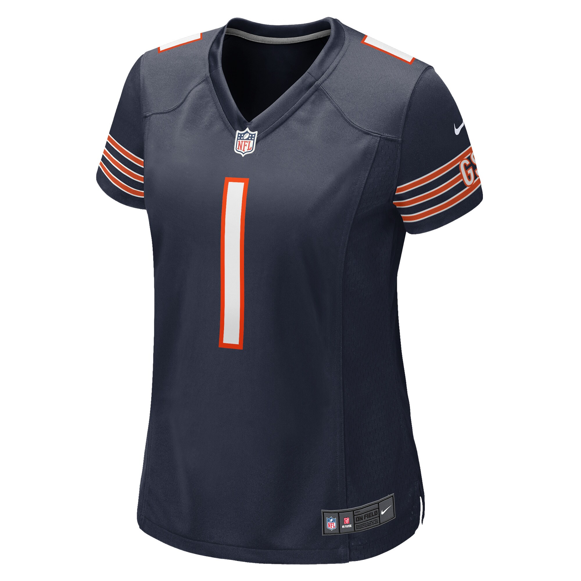 Justin Fields Chicago Bears Women's Player Game Jersey - Navy