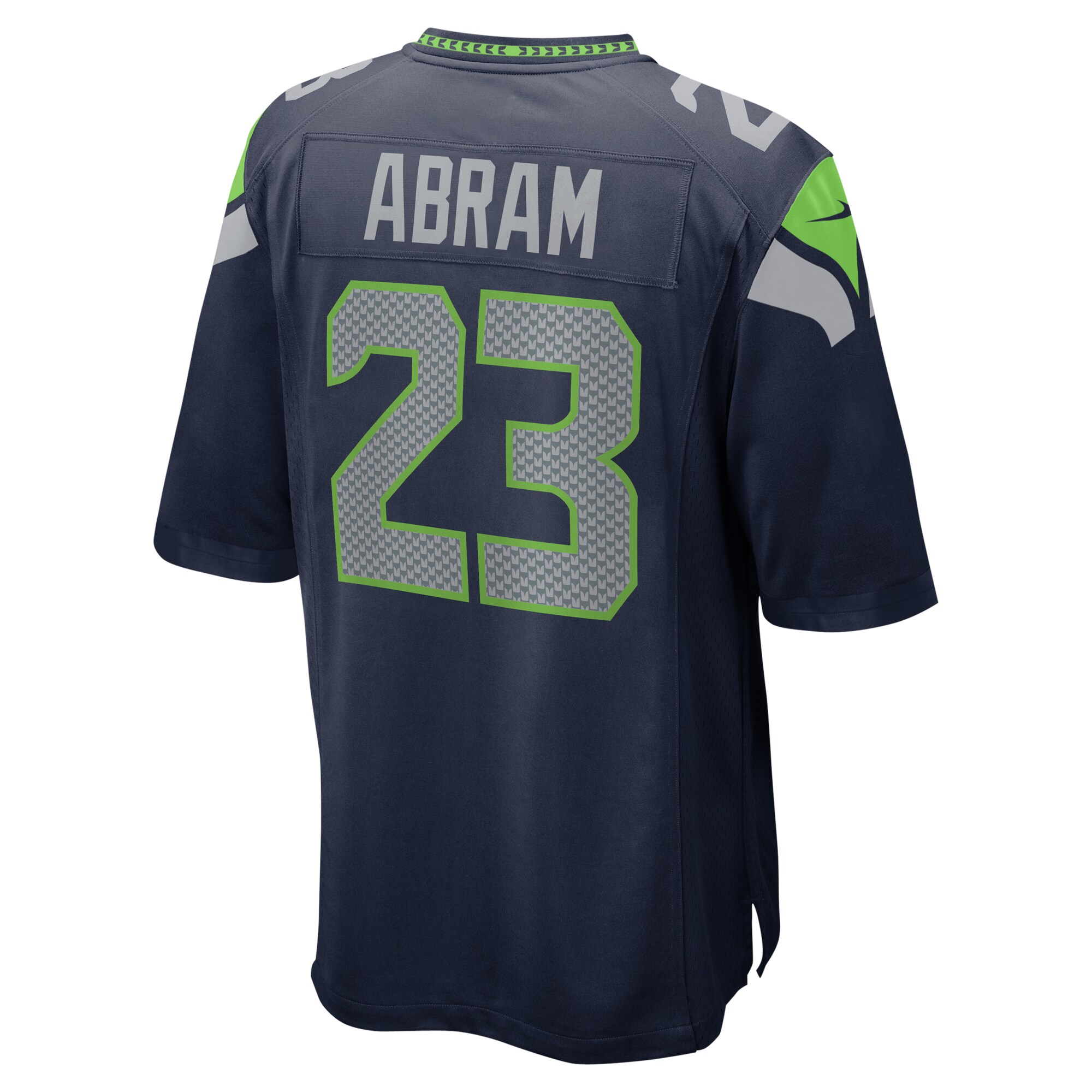 Johnathan Abram Seattle SeahawksHome Game Player Jersey - College Navy