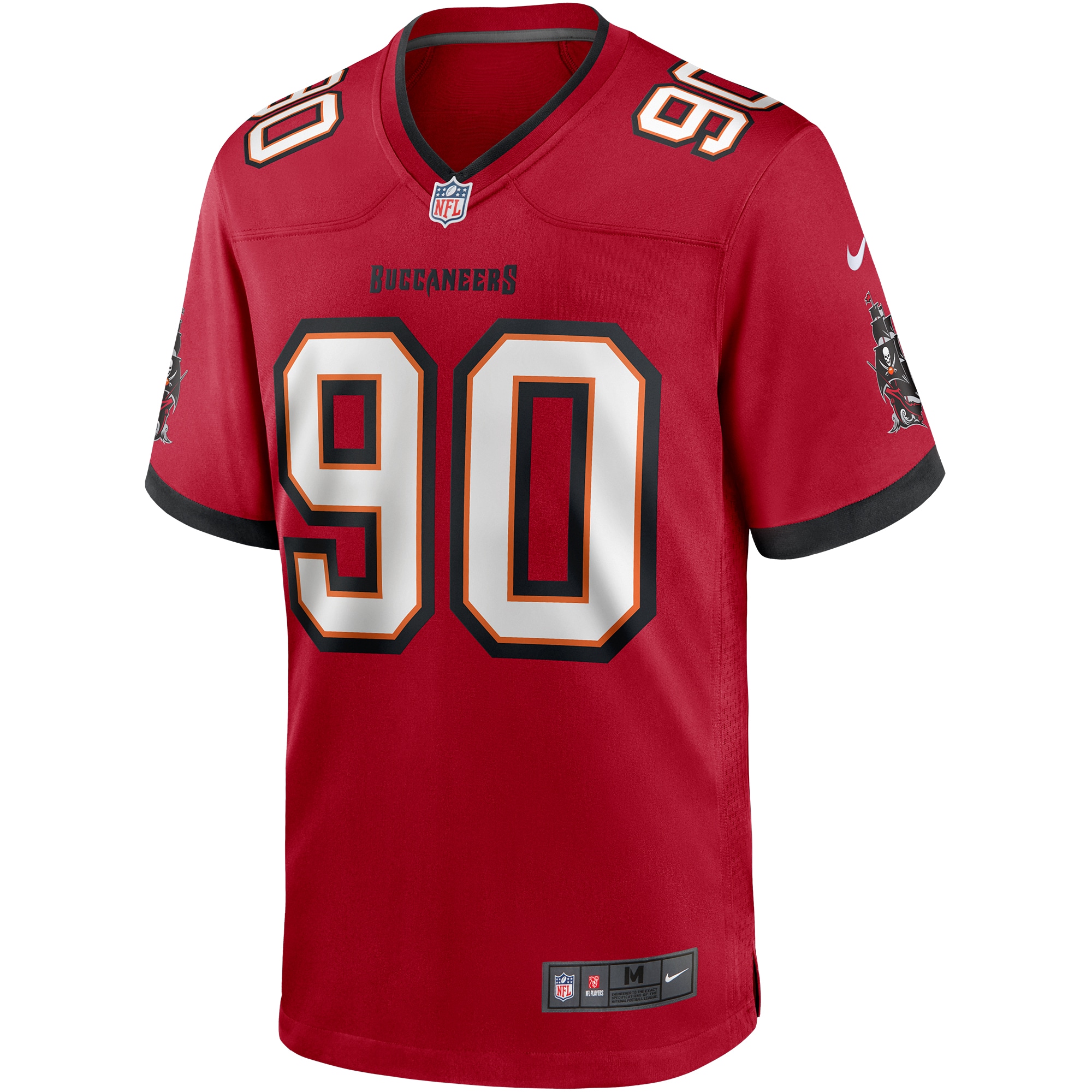 Jason Pierre-Paul Tampa Bay BuccaneersGame Player Jersey - Red