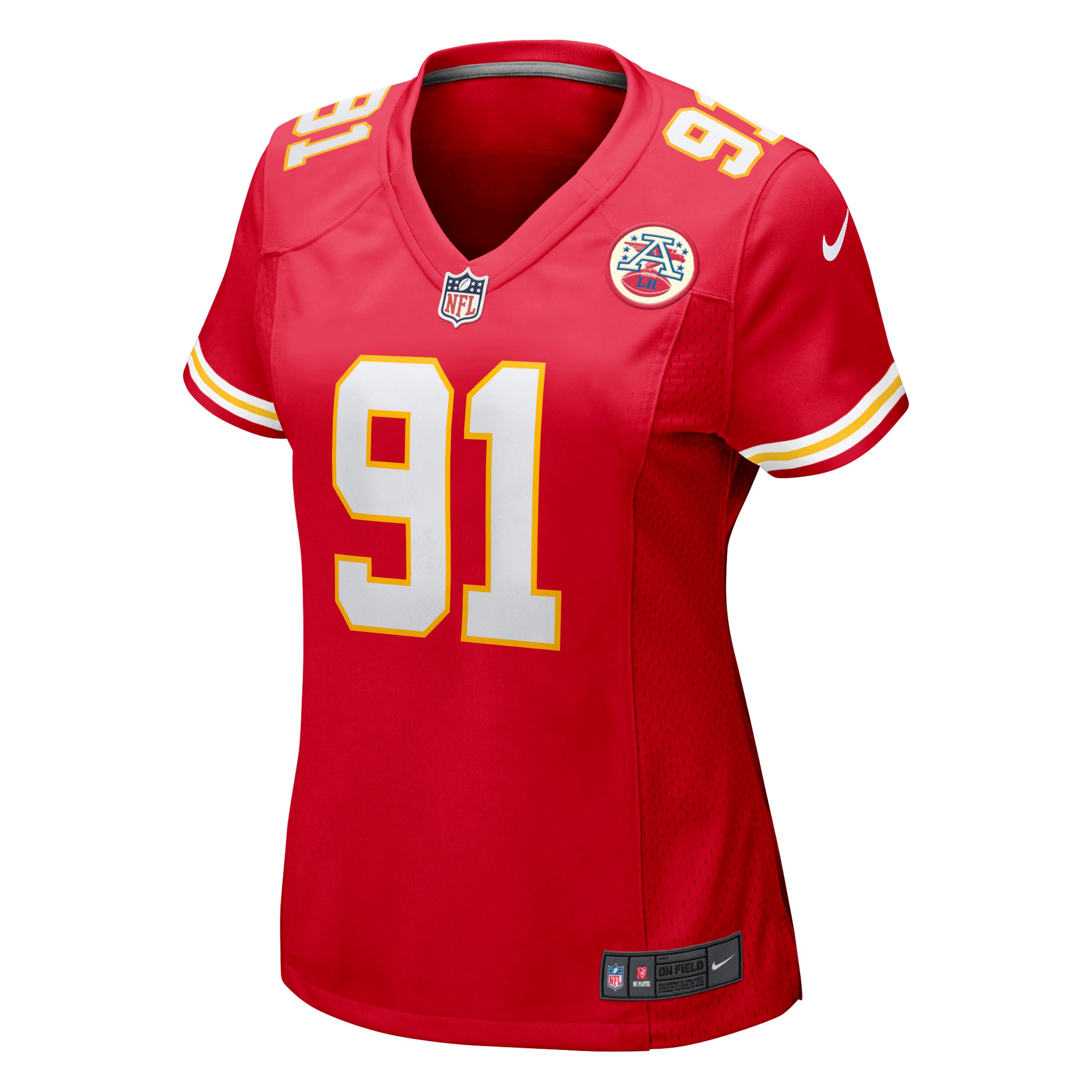 Derrick Nnadi Kansas City Chiefs Women's Game Jersey - Red