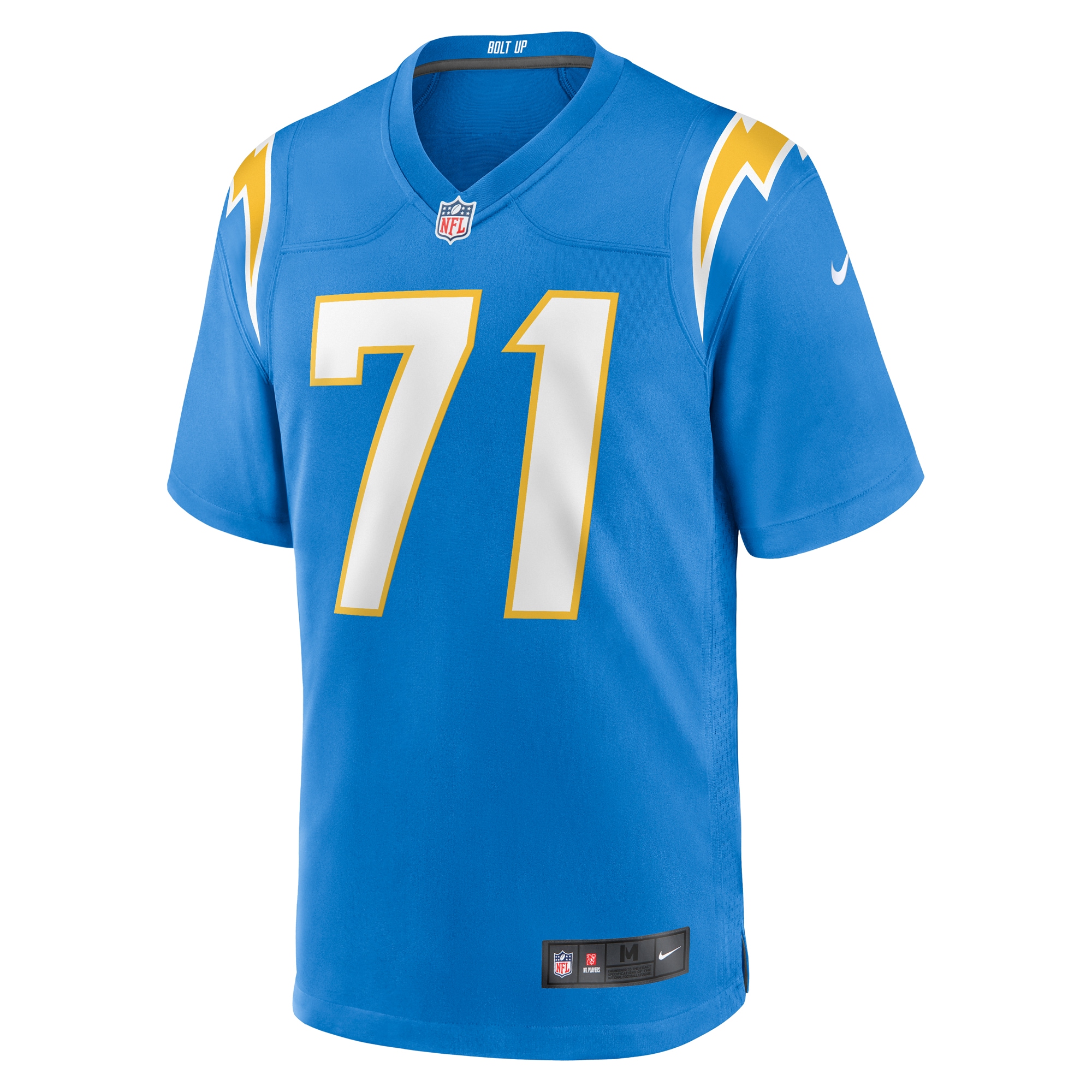 Jordan McFadden Los Angeles ChargersTeam Game Jersey - Powder Blue
