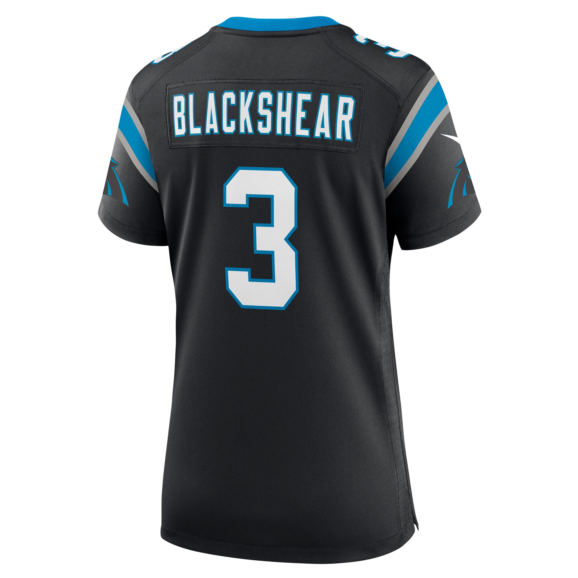Raheem Blackshear Carolina Panthers Women's Team Game Jersey - Black