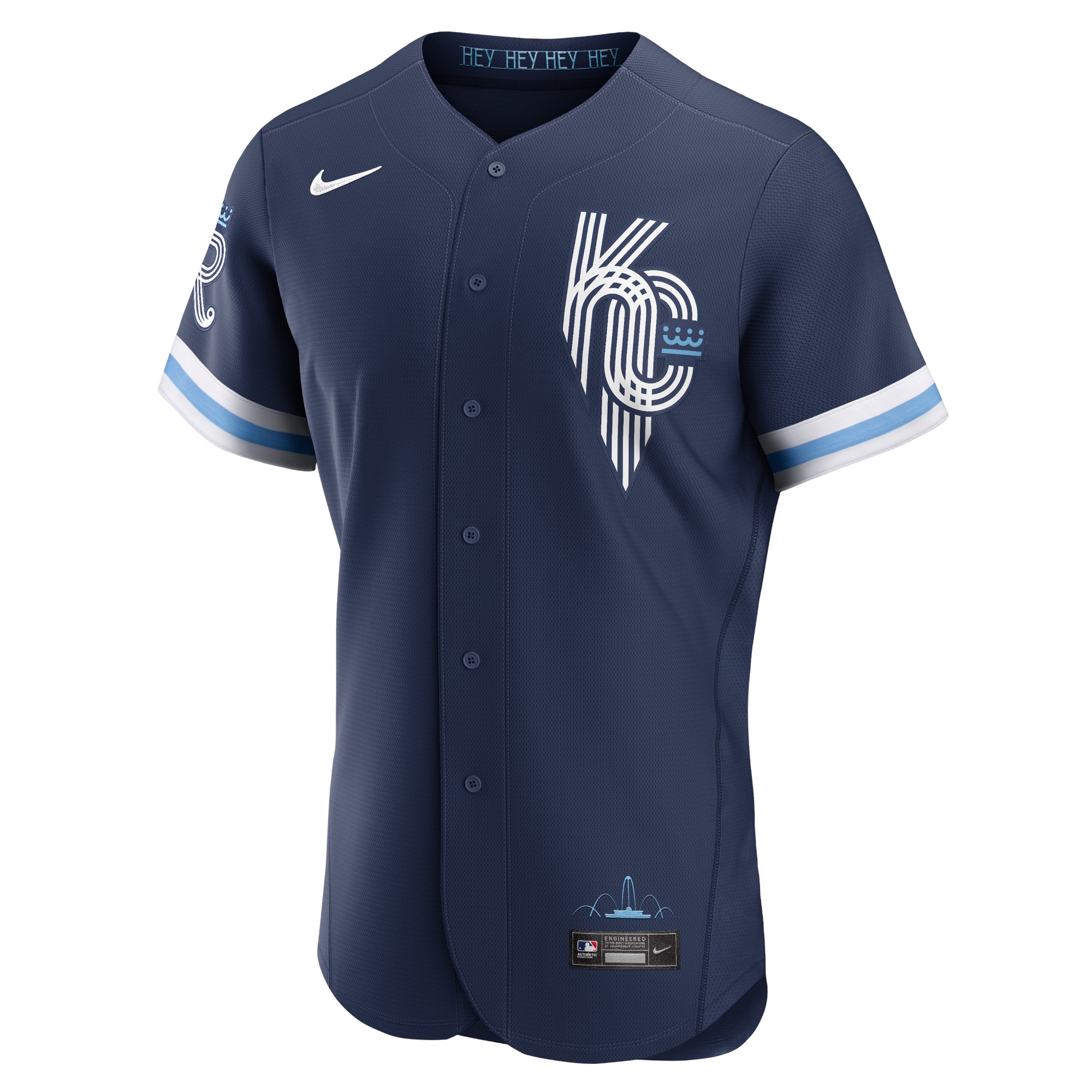 Kansas City Royals2022 City Connect Authentic Jersey - Navy