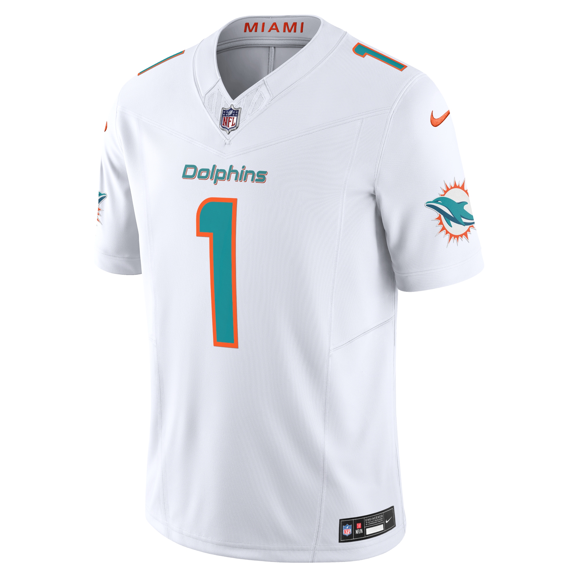 Tua Tagovailoa Miami DolphinsVapor F.U.S.E. Limited Jersey - White