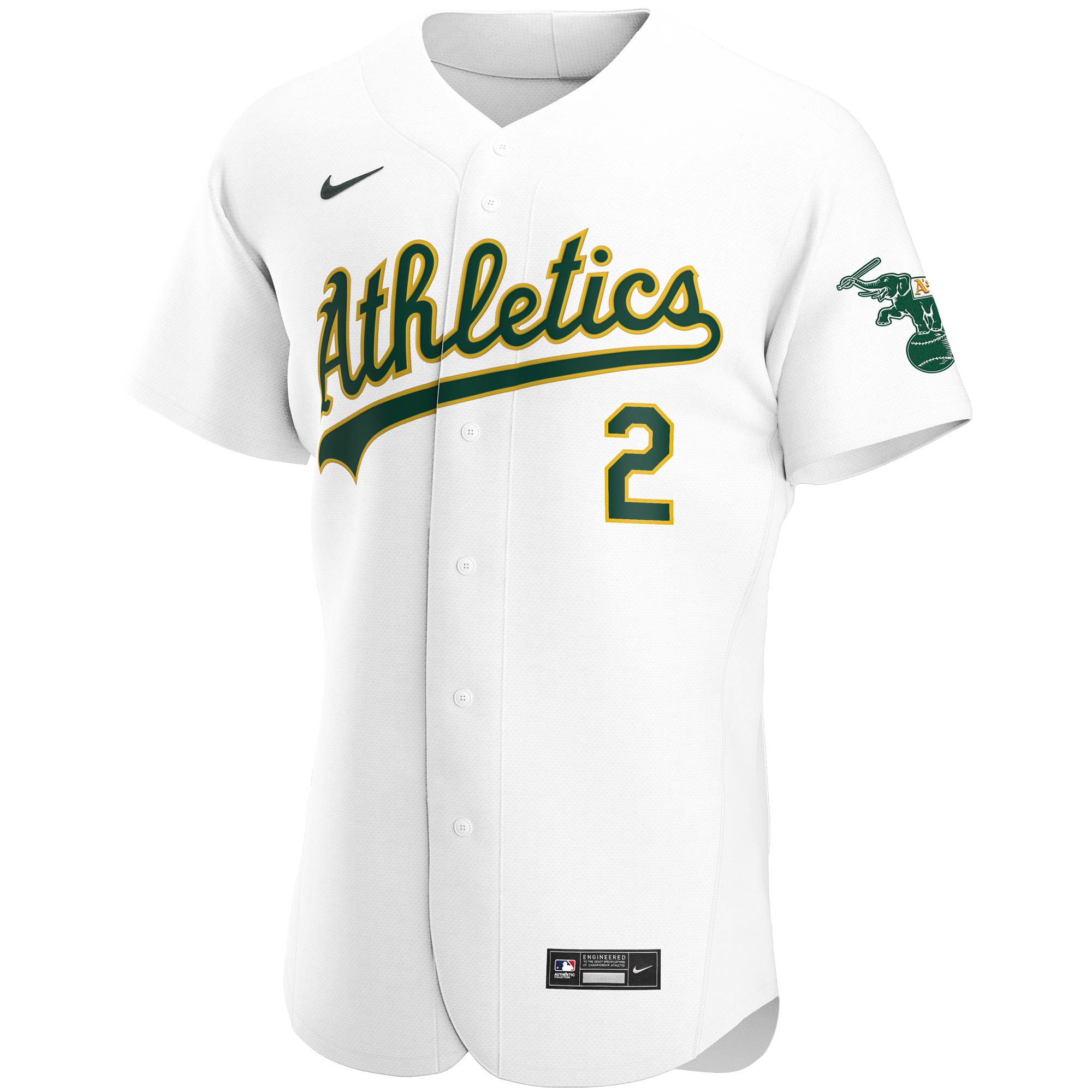 Khris Davis Oakland AthleticsHome Authentic Player Jersey - White