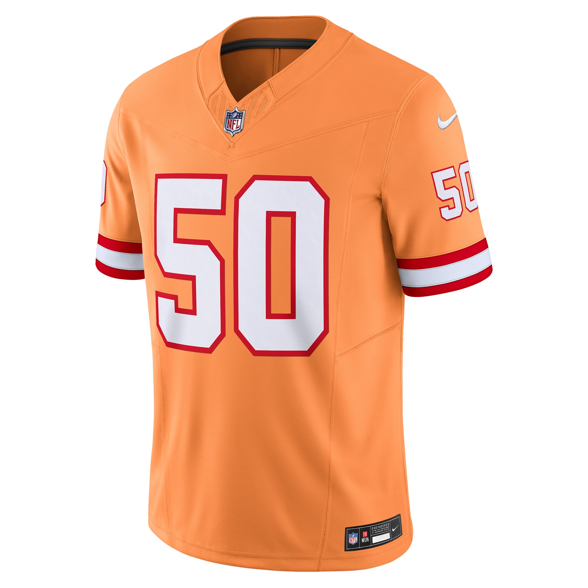 Vita Vea Tampa Bay BuccaneersThrowback Vapor F.U.S.E. Limited Jersey - Orange