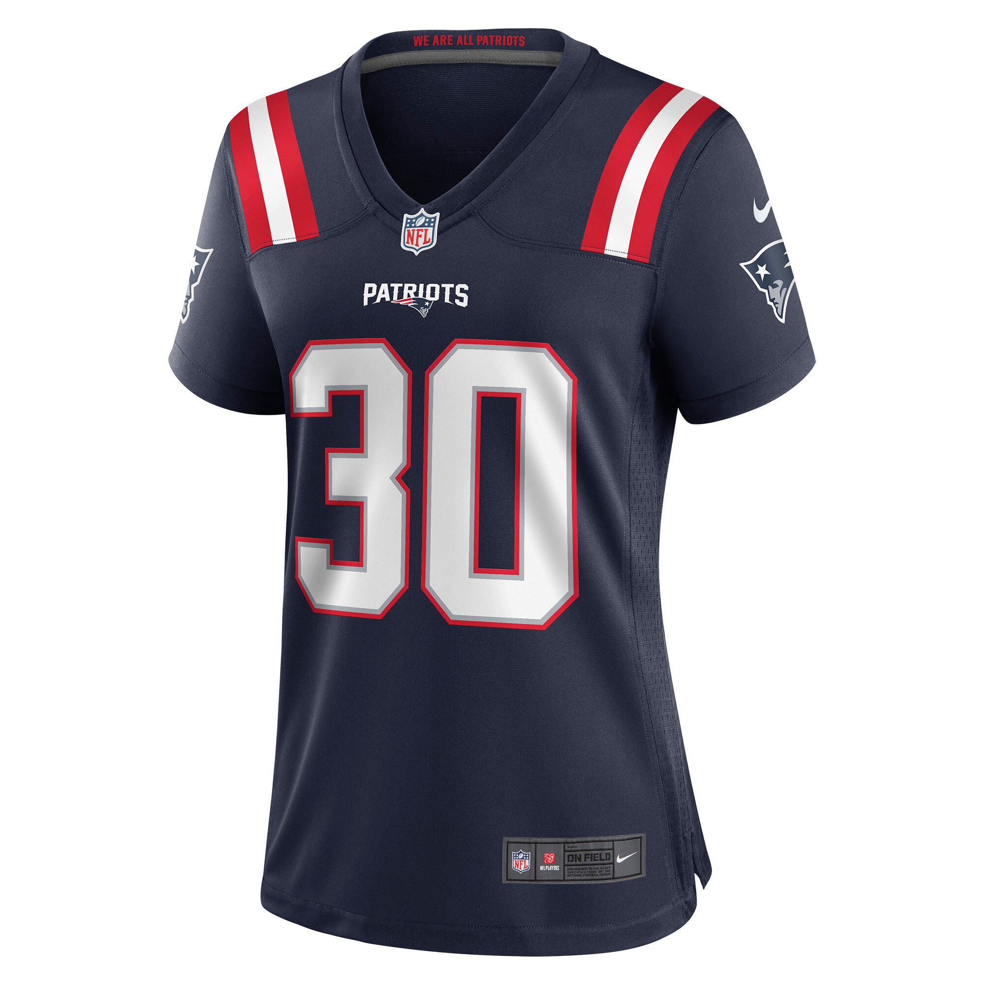 Mack Wilson New England Patriots Women's Game Jersey - Navy