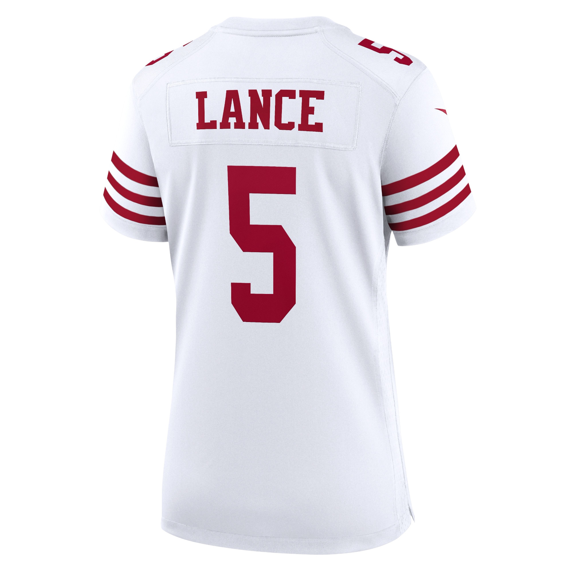 Trey Lance San Francisco 49ers Women's Player Game Jersey - White
