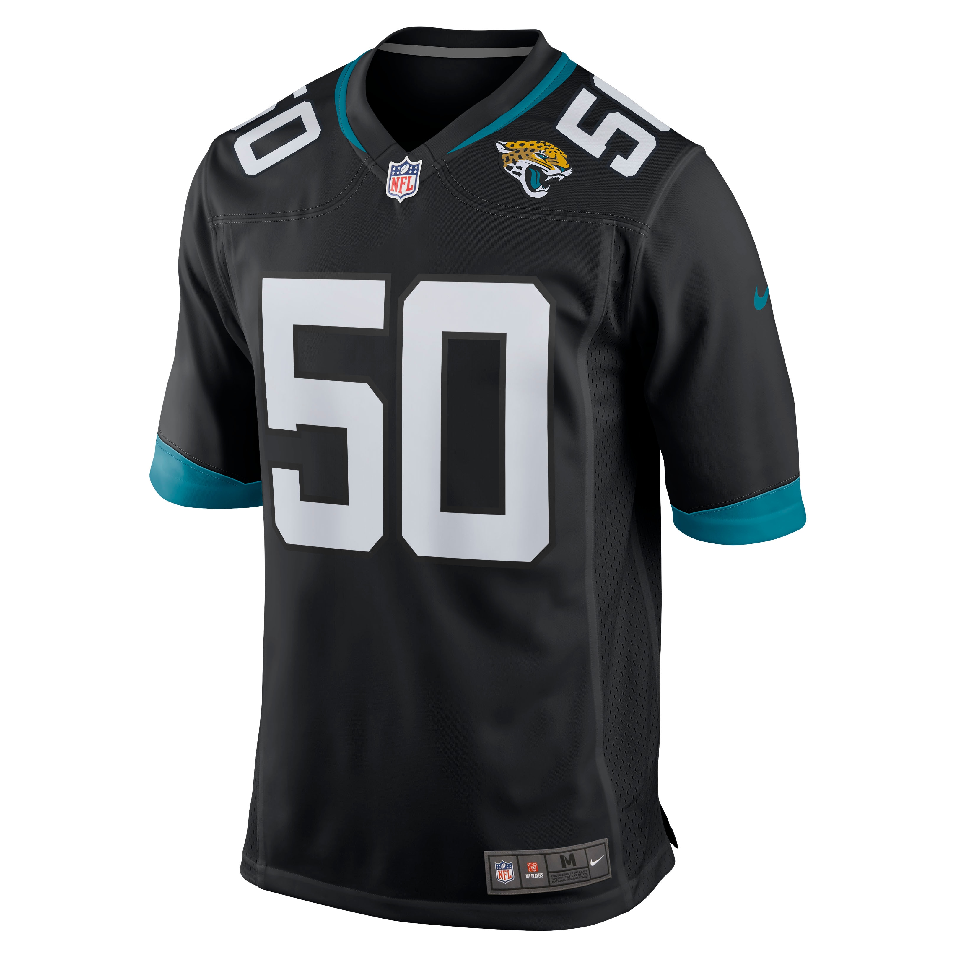 Shaquille Quarterman Jacksonville JaguarsGame Jersey - Black