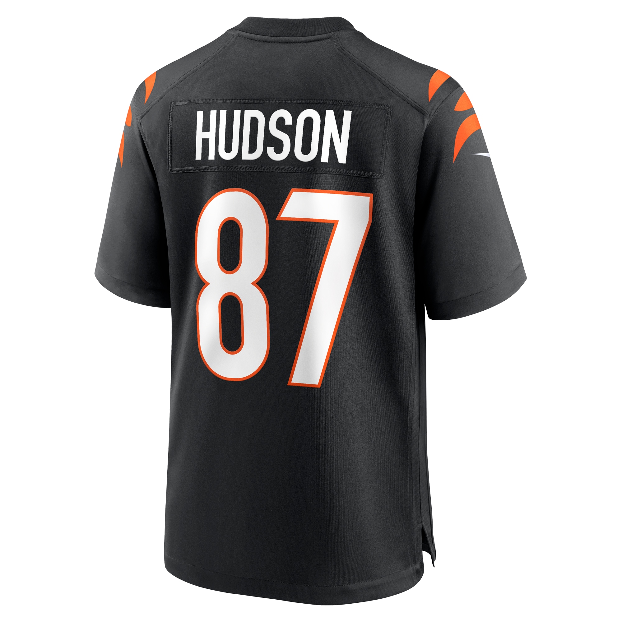 Tanner Hudson Cincinnati BengalsHome Game Player Jersey - Black