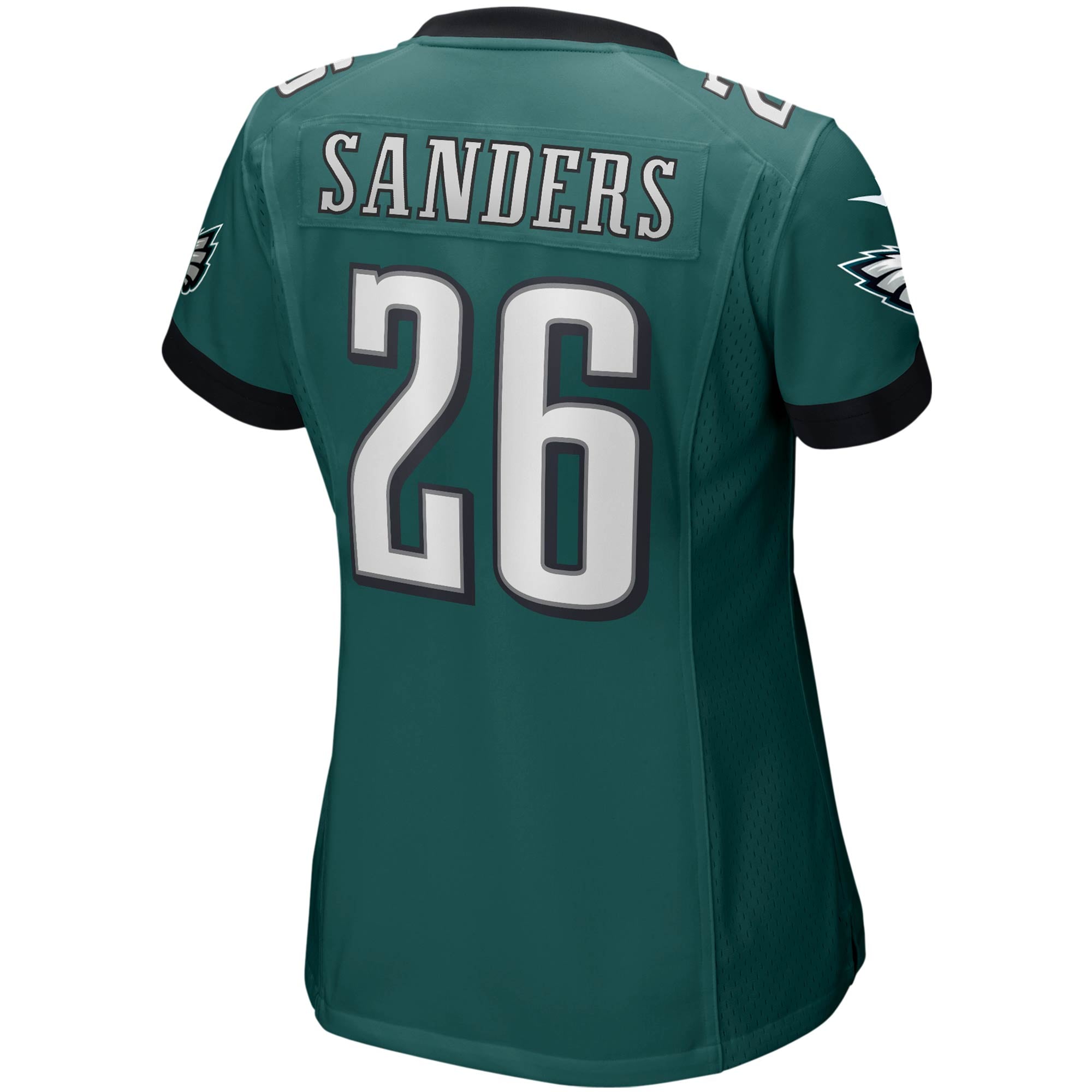 Miles Sanders Philadelphia Eagles Women's Game Jersey - Midnight Green