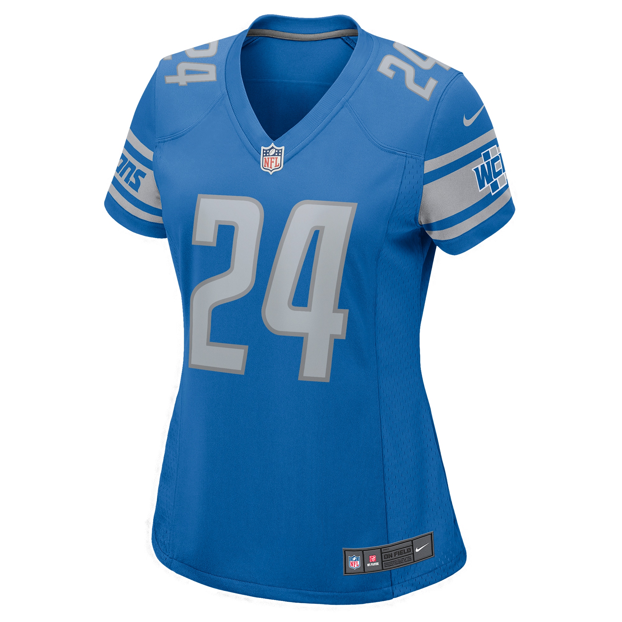 John Parker Romo Detroit Lions Women's Team Game Jersey - Blue
