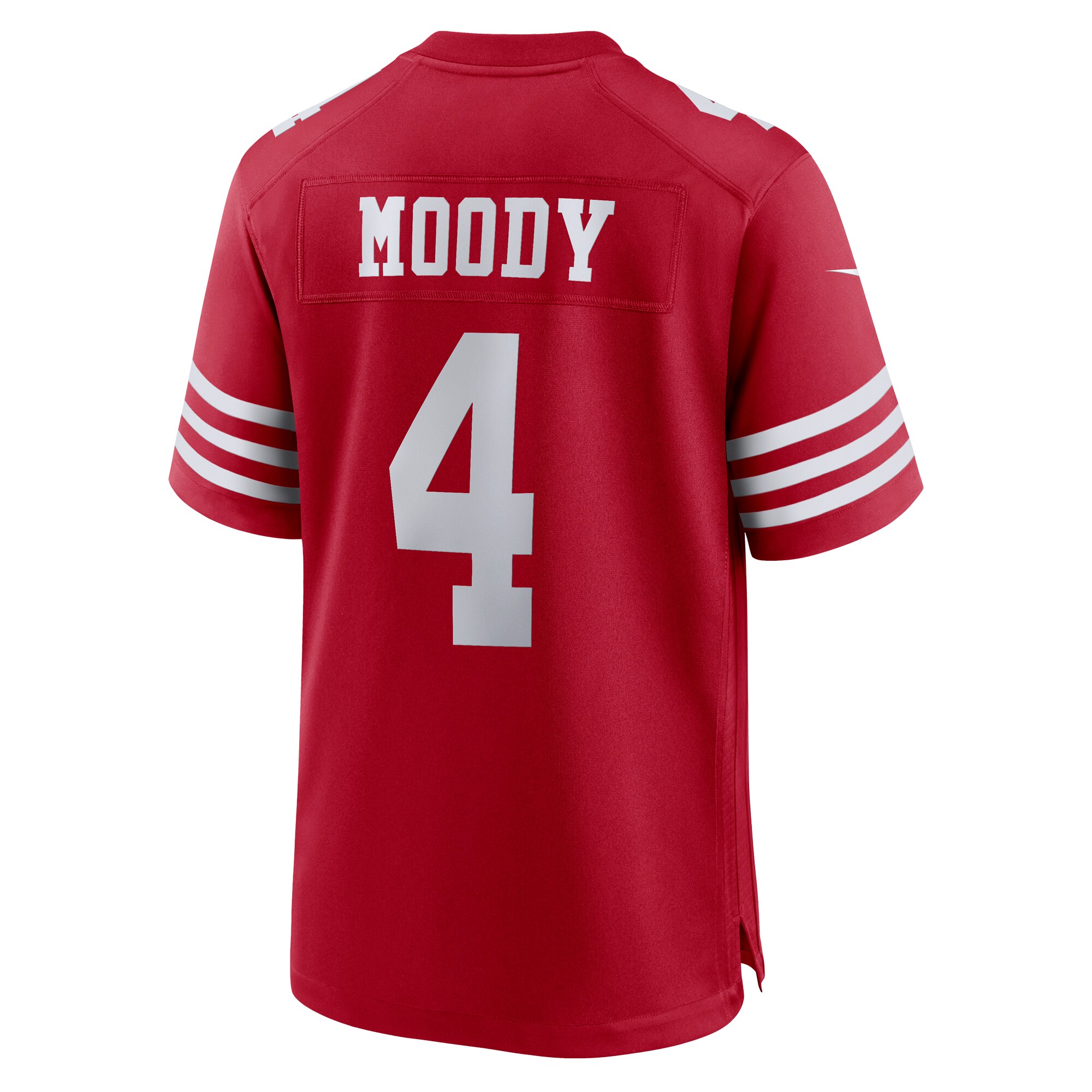 Jake Moody San Francisco 49ersTeam Game Jersey - Scarlet
