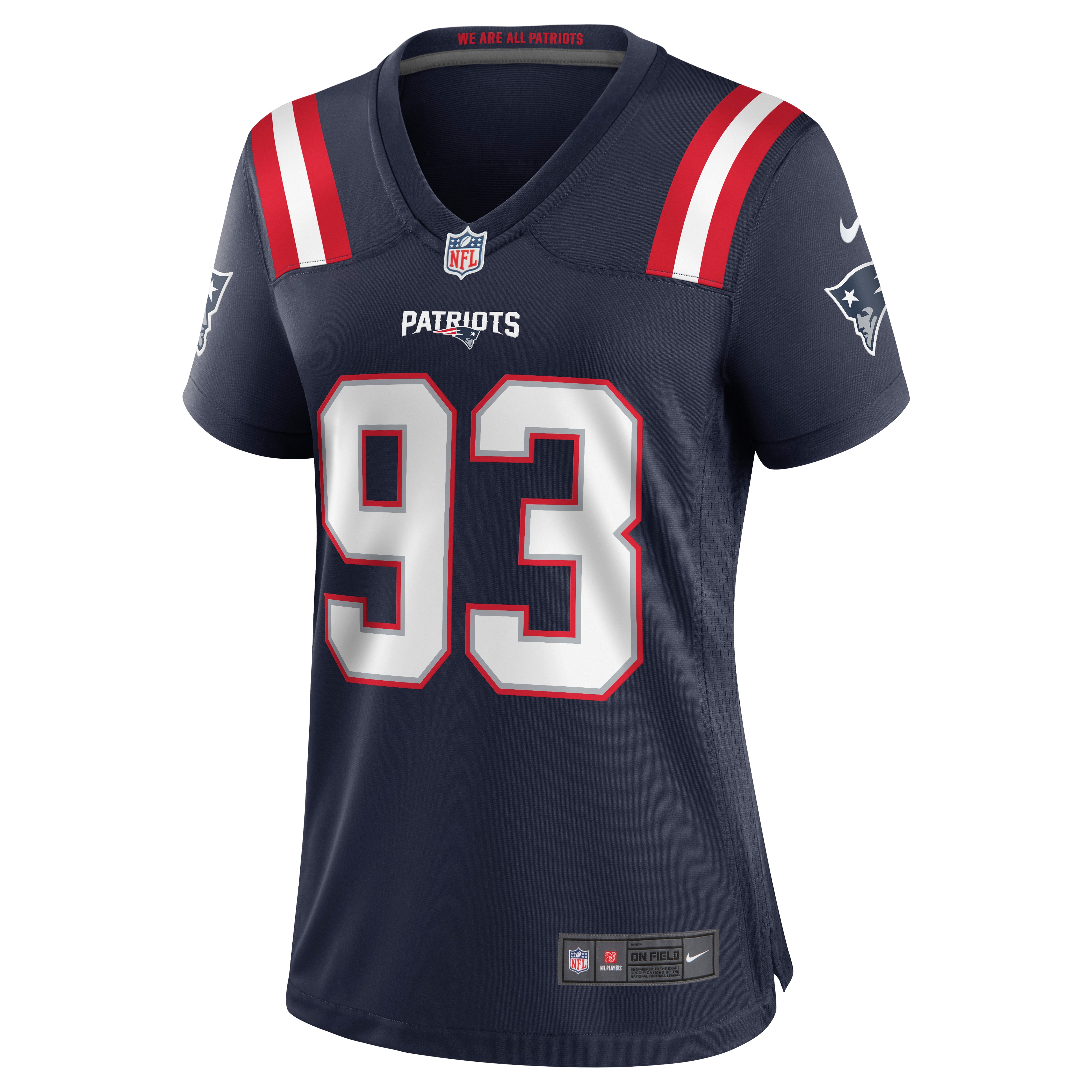 Lawrence Guy New England Patriots Women's Game Jersey - Navy