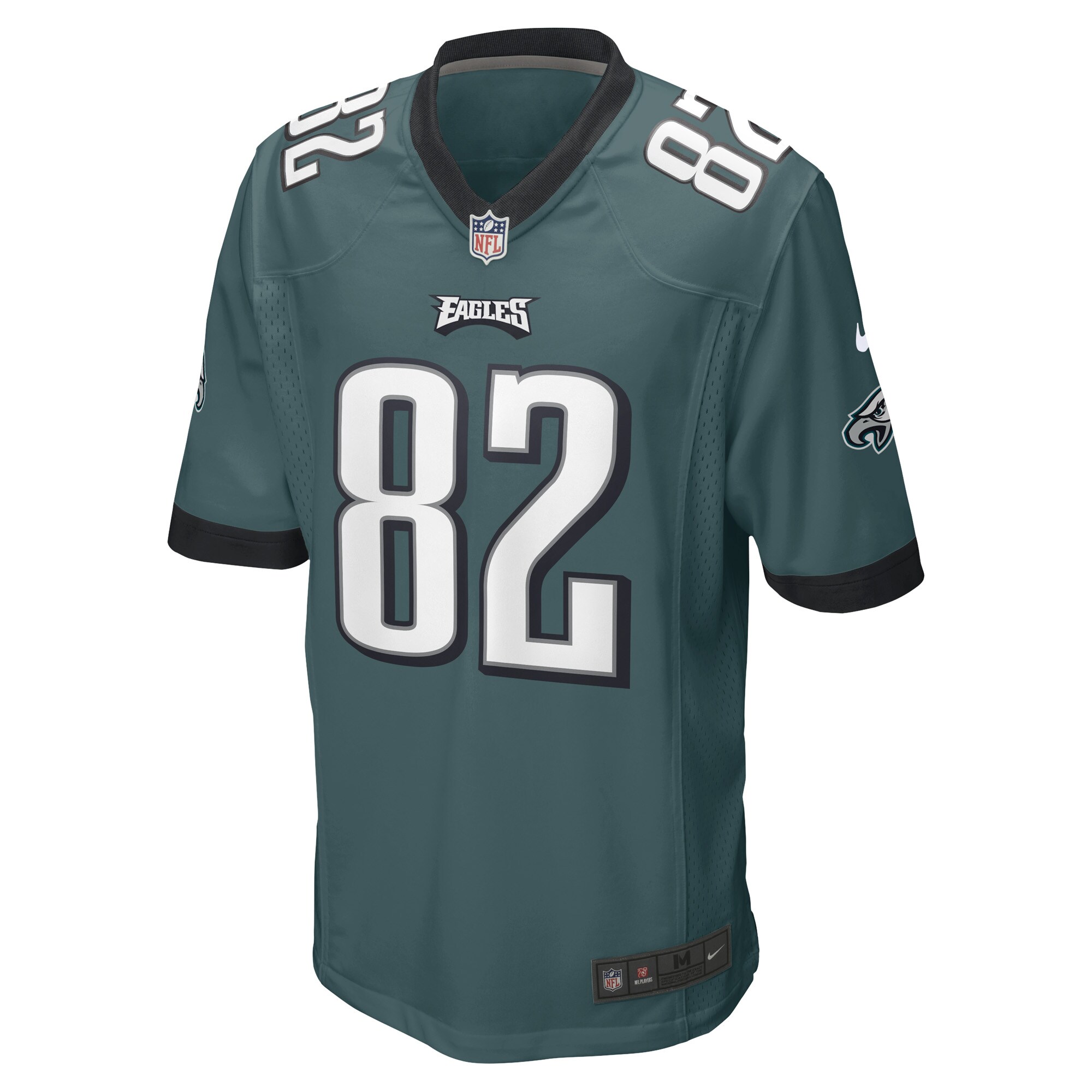 Devon Allen Philadelphia EaglesGame Player Jersey - Midnight Green