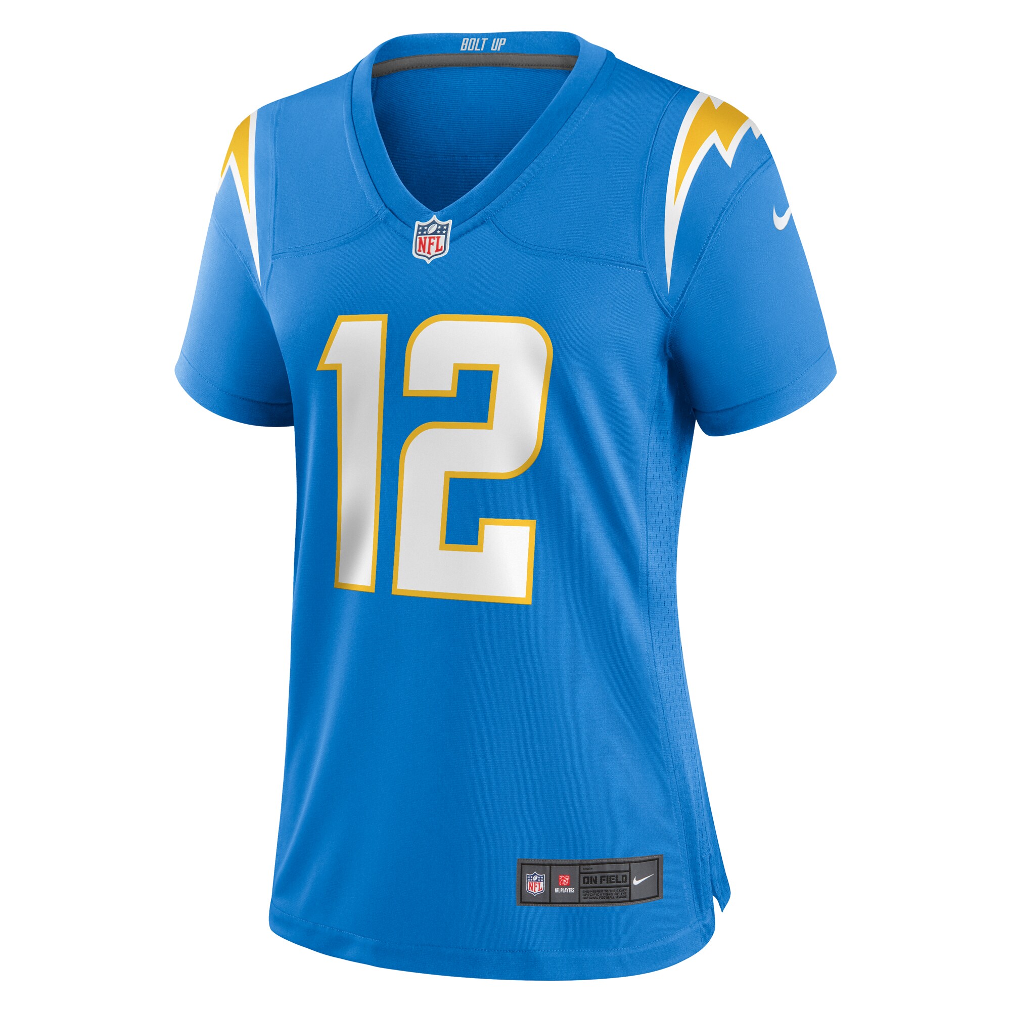 Derius Davis Los Angeles Chargers Women's Team Game Jersey - Powder Blue