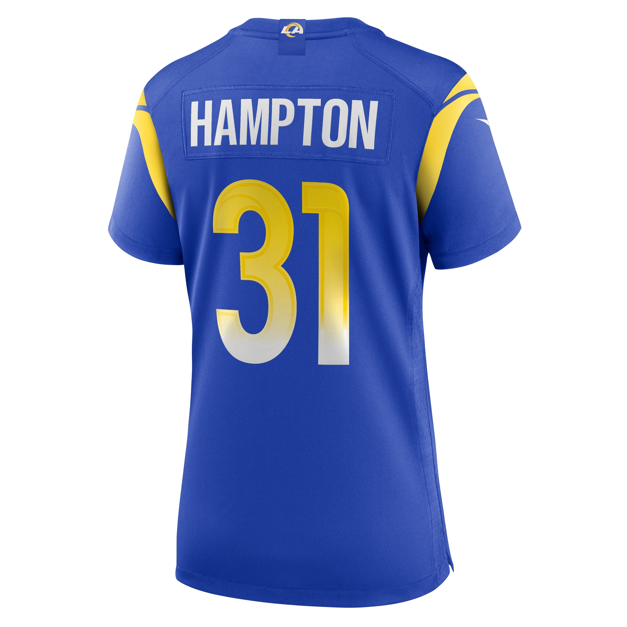 Nick Hampton Los Angeles Rams Women's Home Game Jersey - Royal
