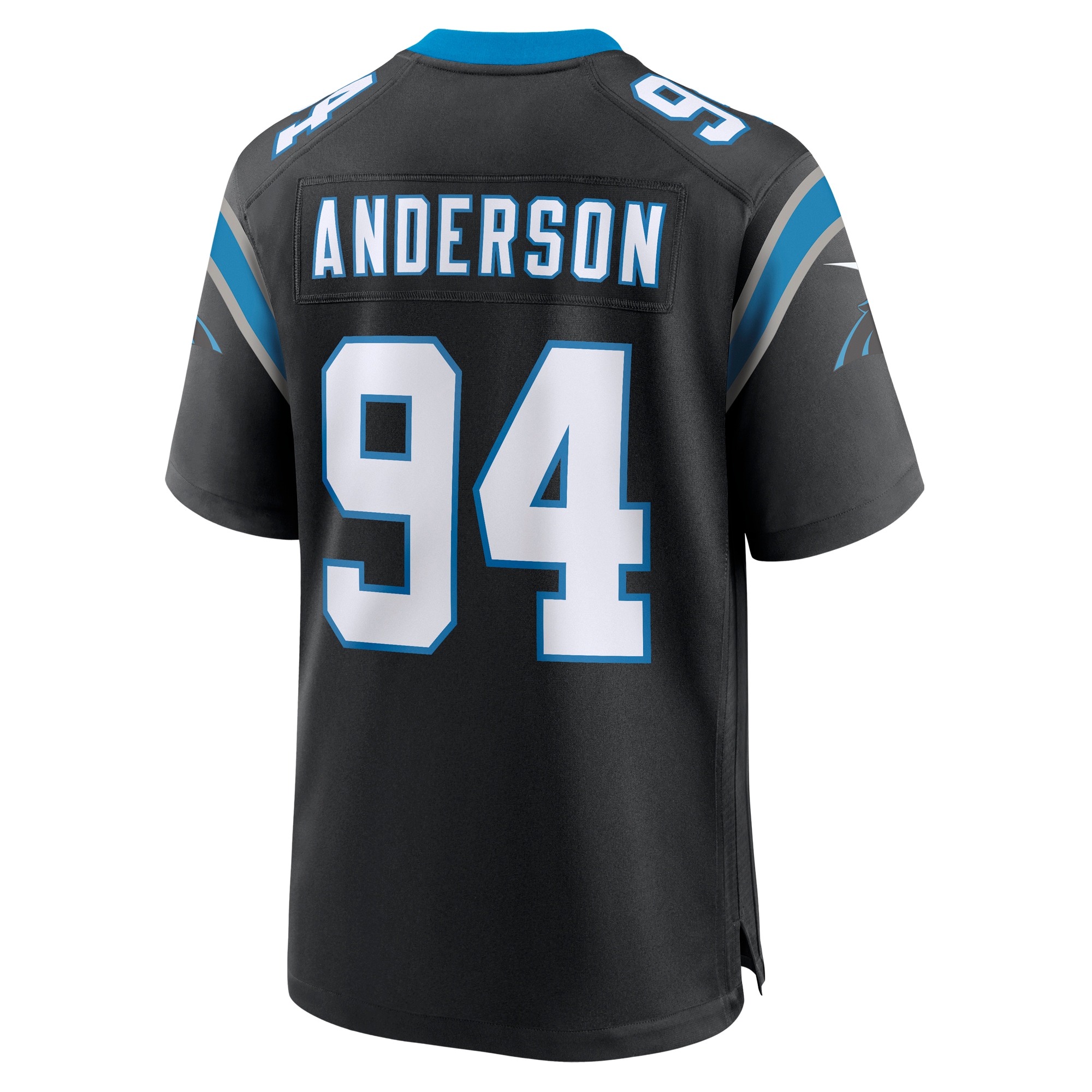 Henry Anderson Carolina PanthersTeam Game Jersey - Black