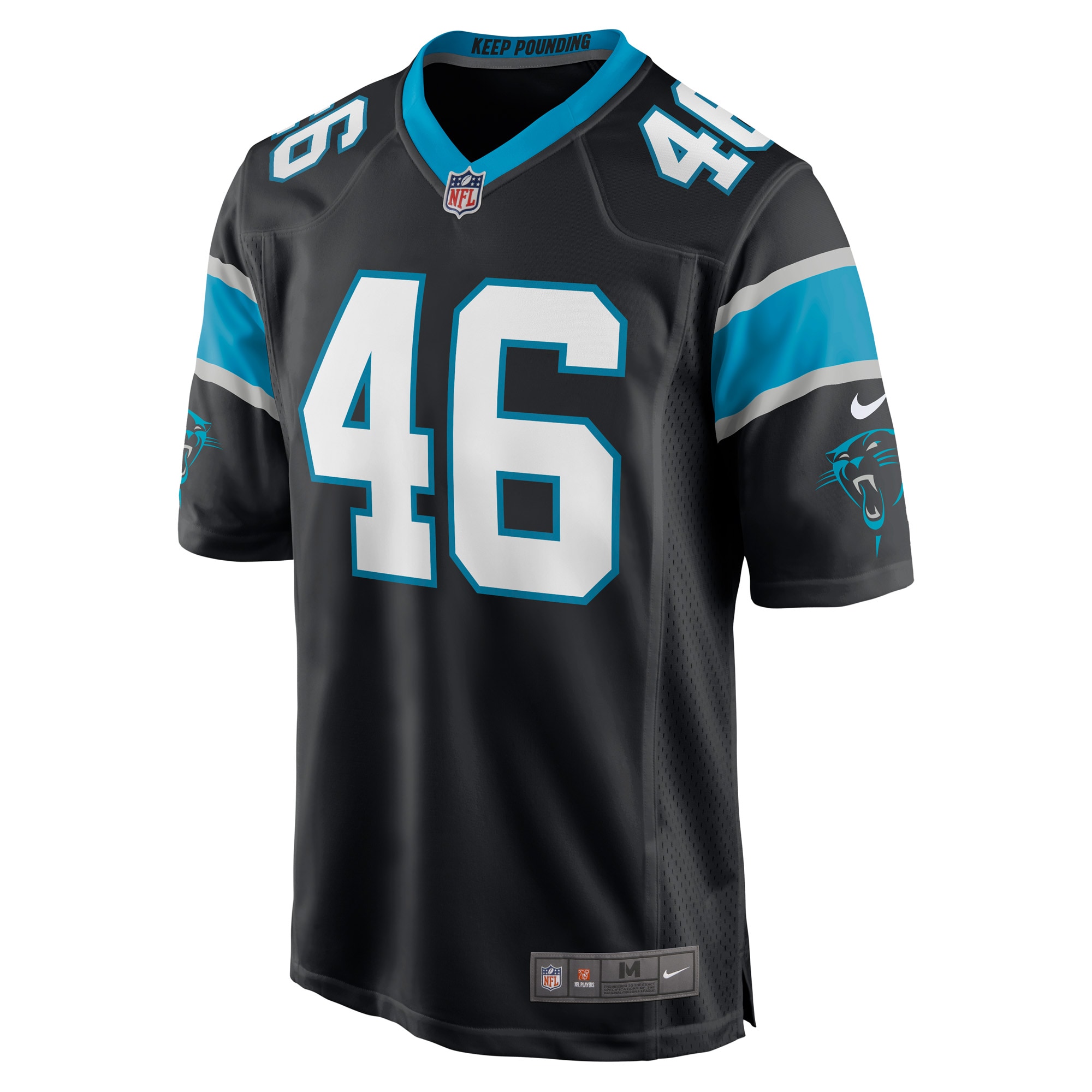Arron Mosby Carolina PanthersGame Player Jersey - Black