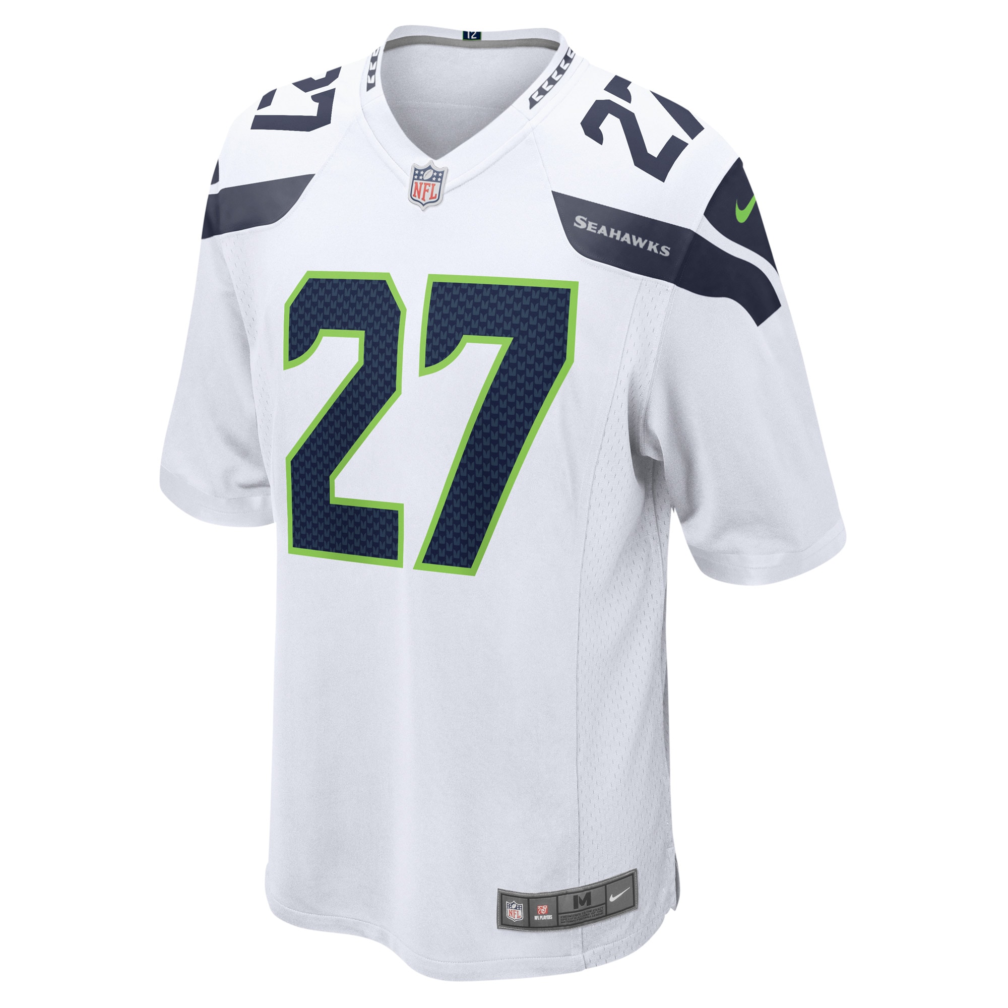 Tariq Woolen Seattle SeahawksGame Player Jersey - White