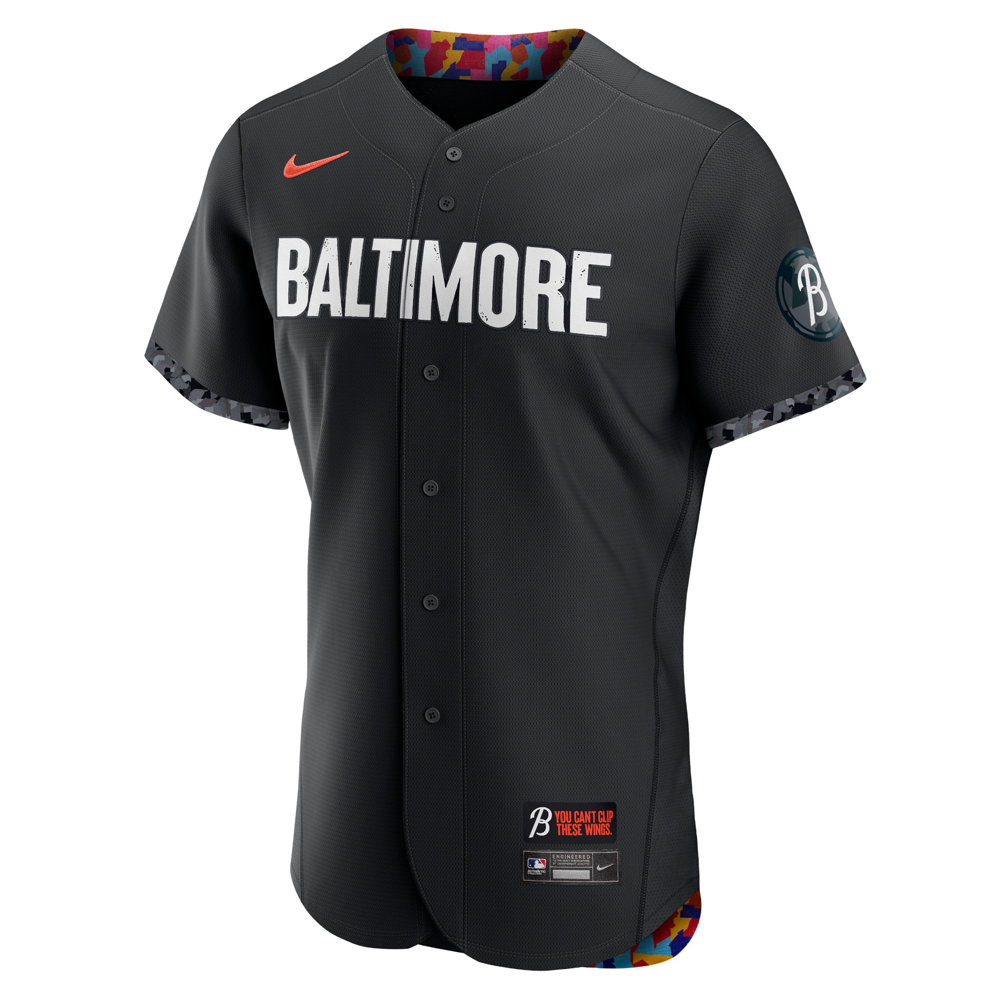 Baltimore Orioles2023 City Connect Authentic Jersey - Black