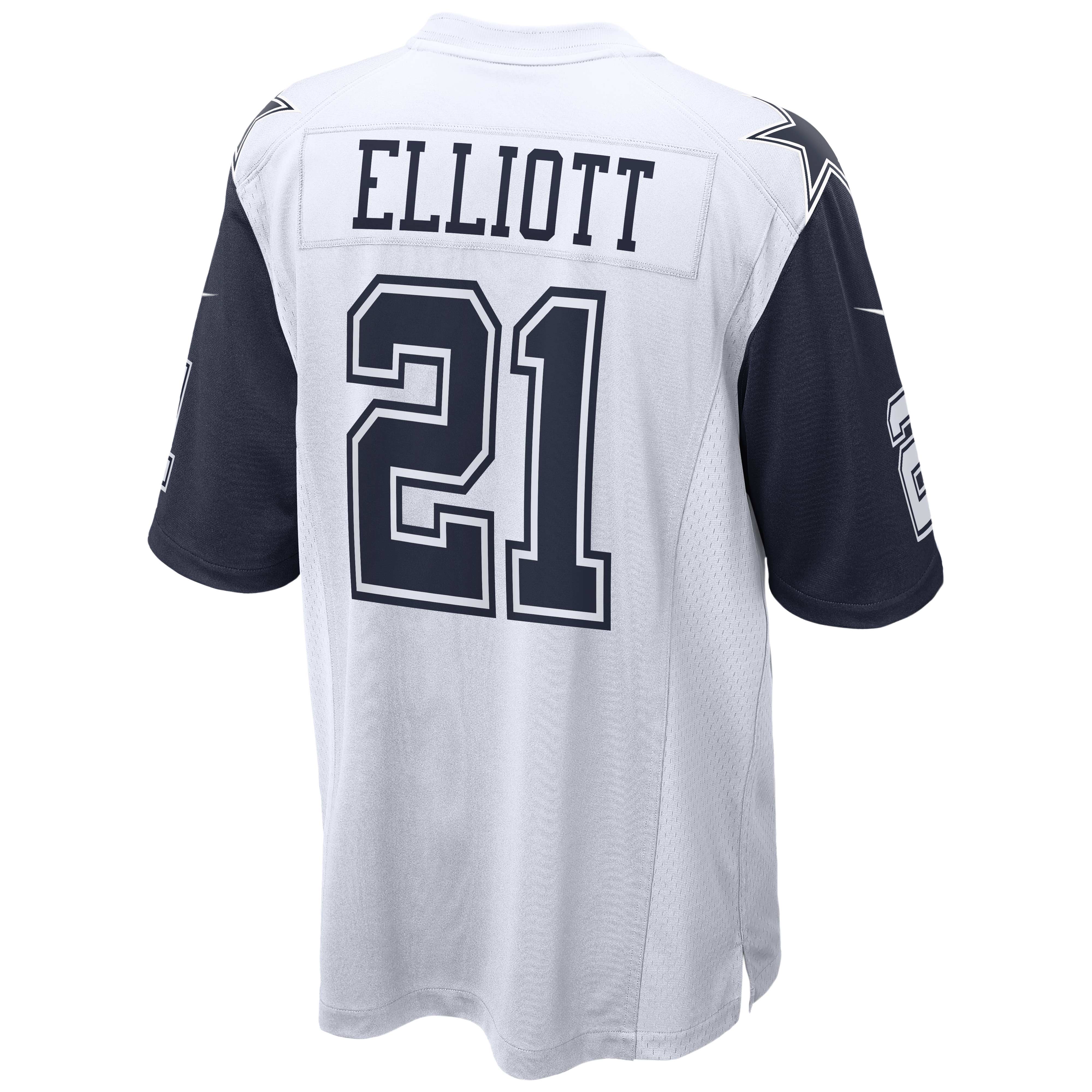 Ezekiel Elliott Dallas CowboysAlternate Game Jersey - White