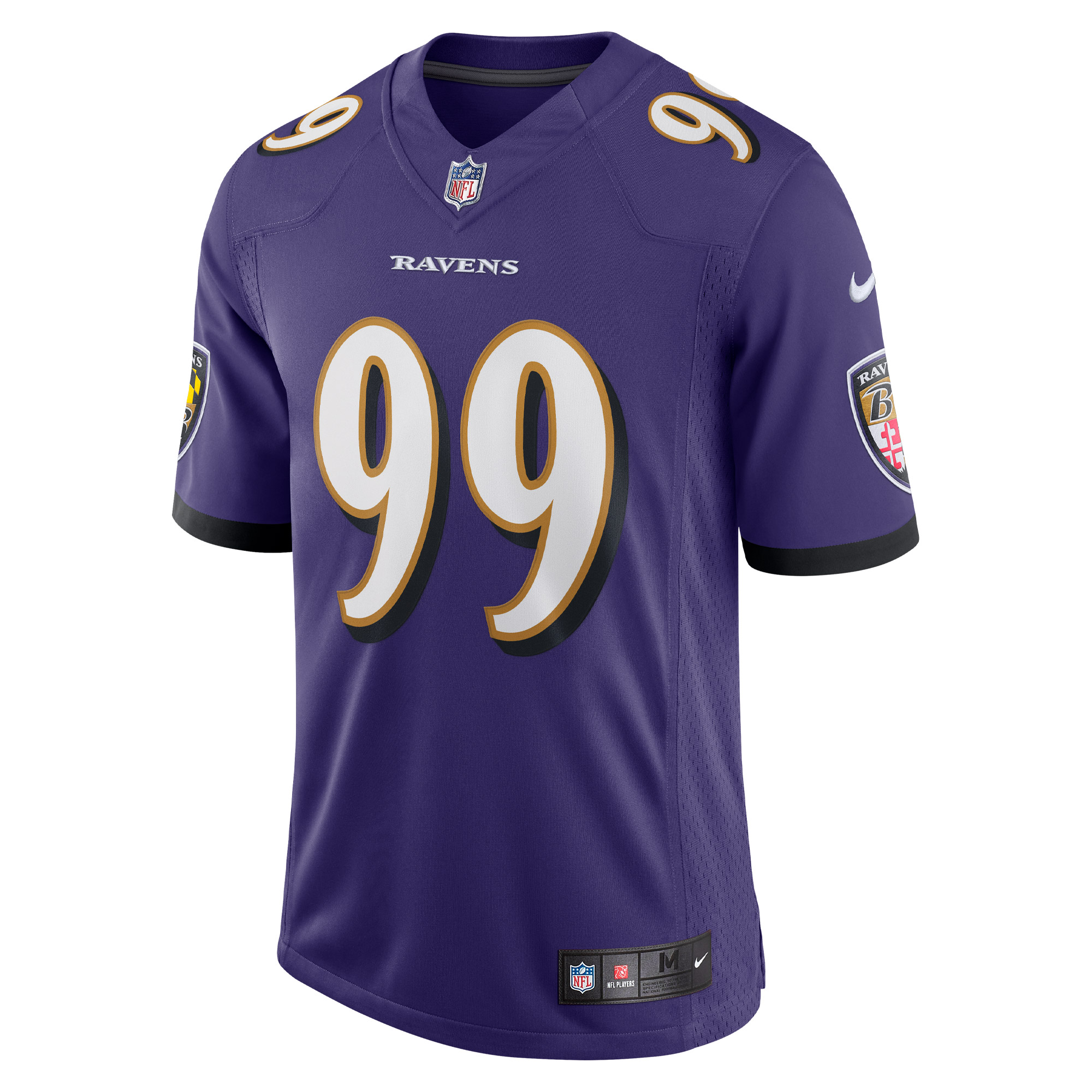Odafe Oweh Baltimore RavensVapor Limited Jersey - Purple